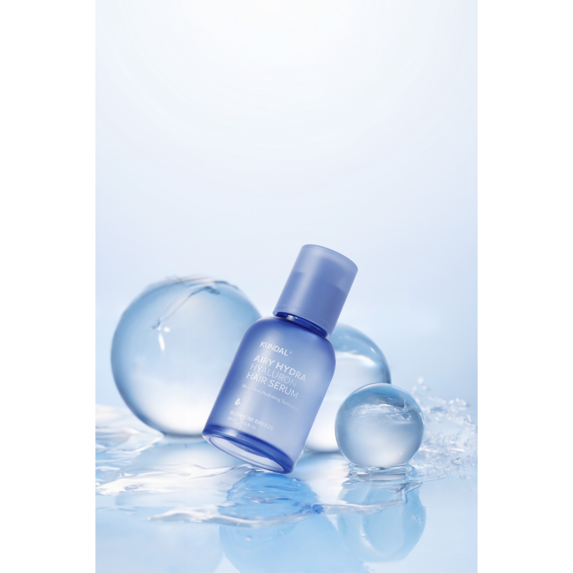 KUNDAL AIRY HYDRA HYALURON Lekkie serum nawilżające do włosów Blossom Breeze 50 ml #3