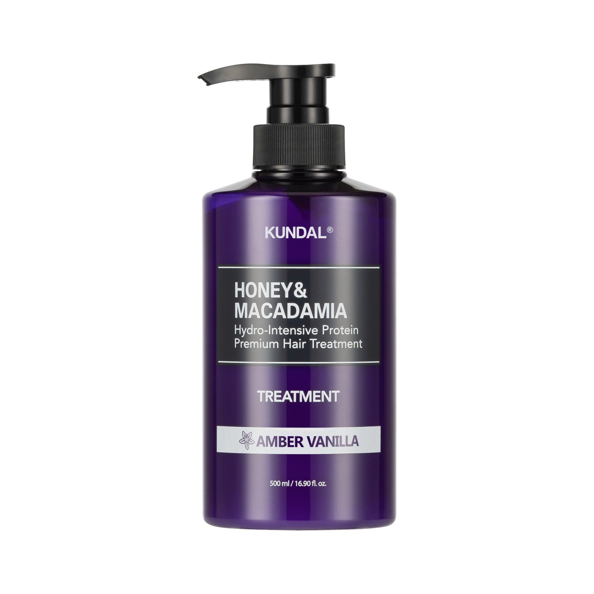 KUNDAL HONEY & MACADAMIA Intenzivně hydratační vlasový kondicionér Amber Vanilla 500 ml