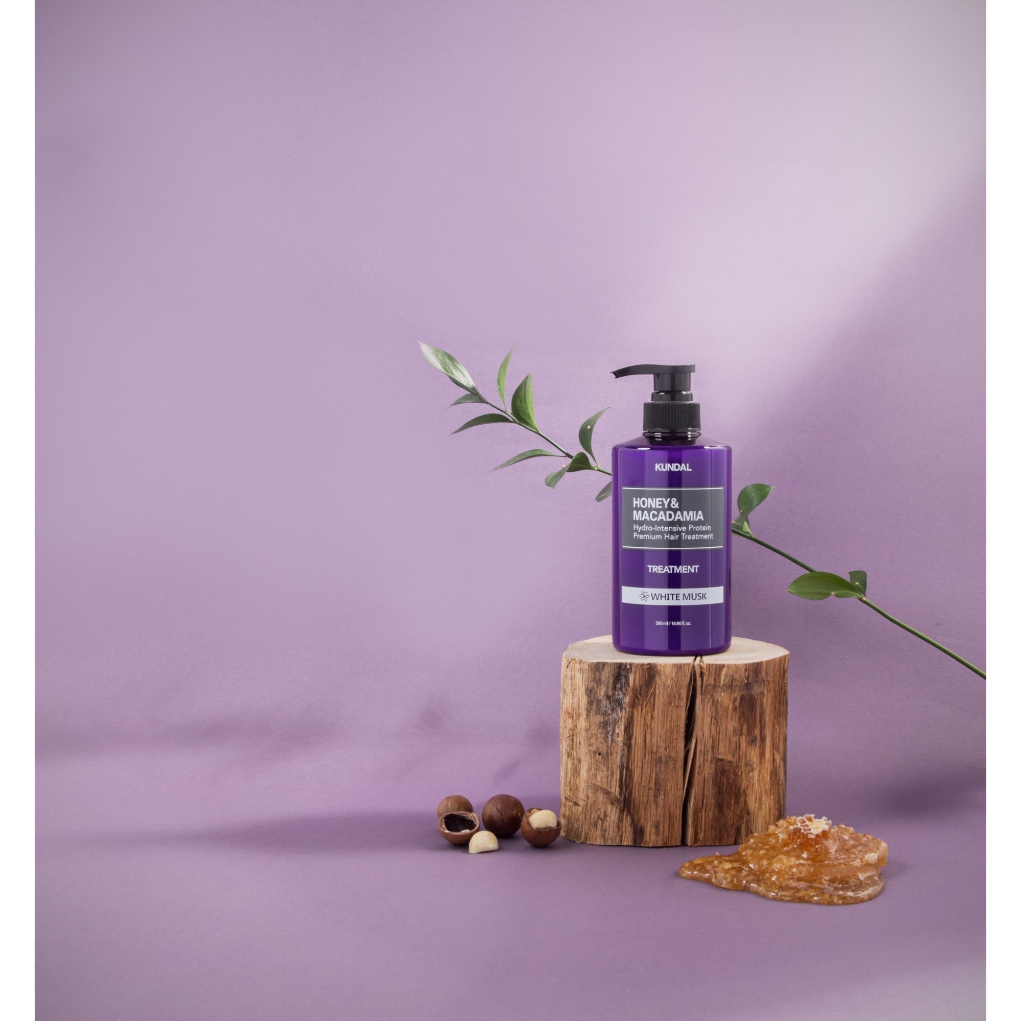 KUNDAL HONEY & MACADAMIA Intenzivně hydratační vlasový kondicionér White Musk 500 ml #4