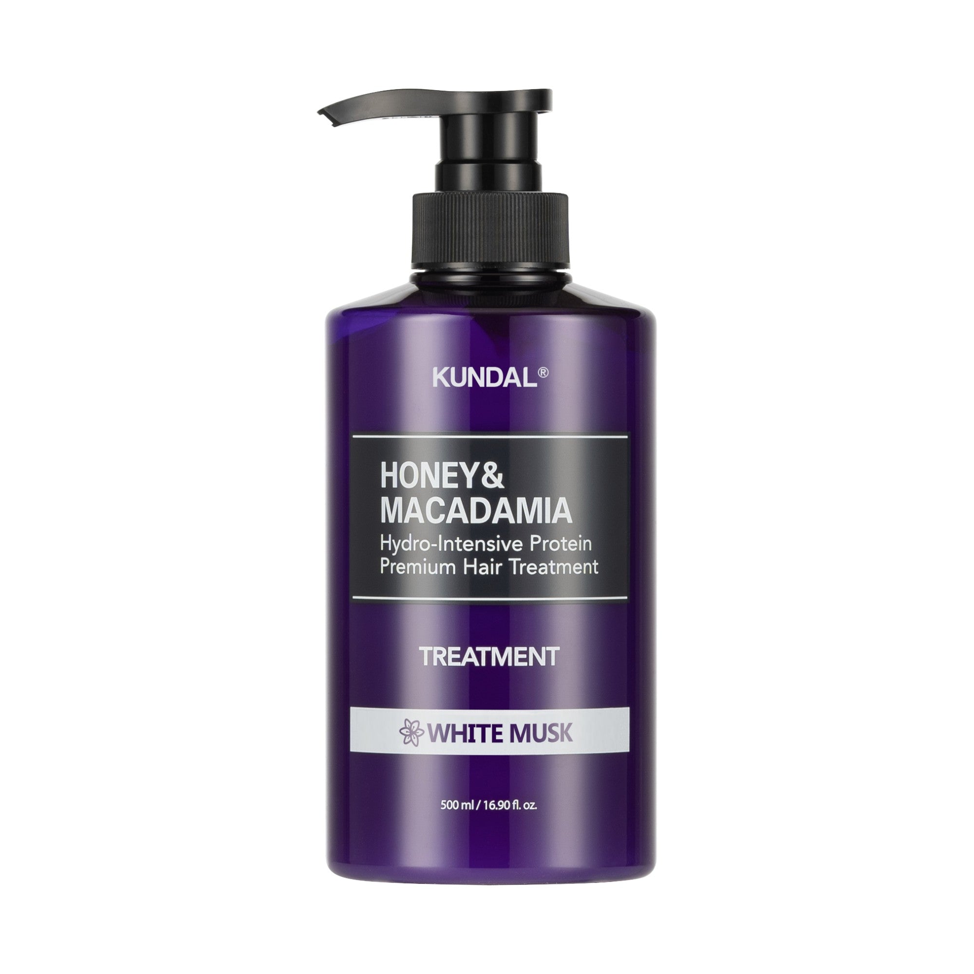 KUNDAL HONEY & MACADAMIA Intenzivně hydratační vlasový kondicionér White Musk 500 ml