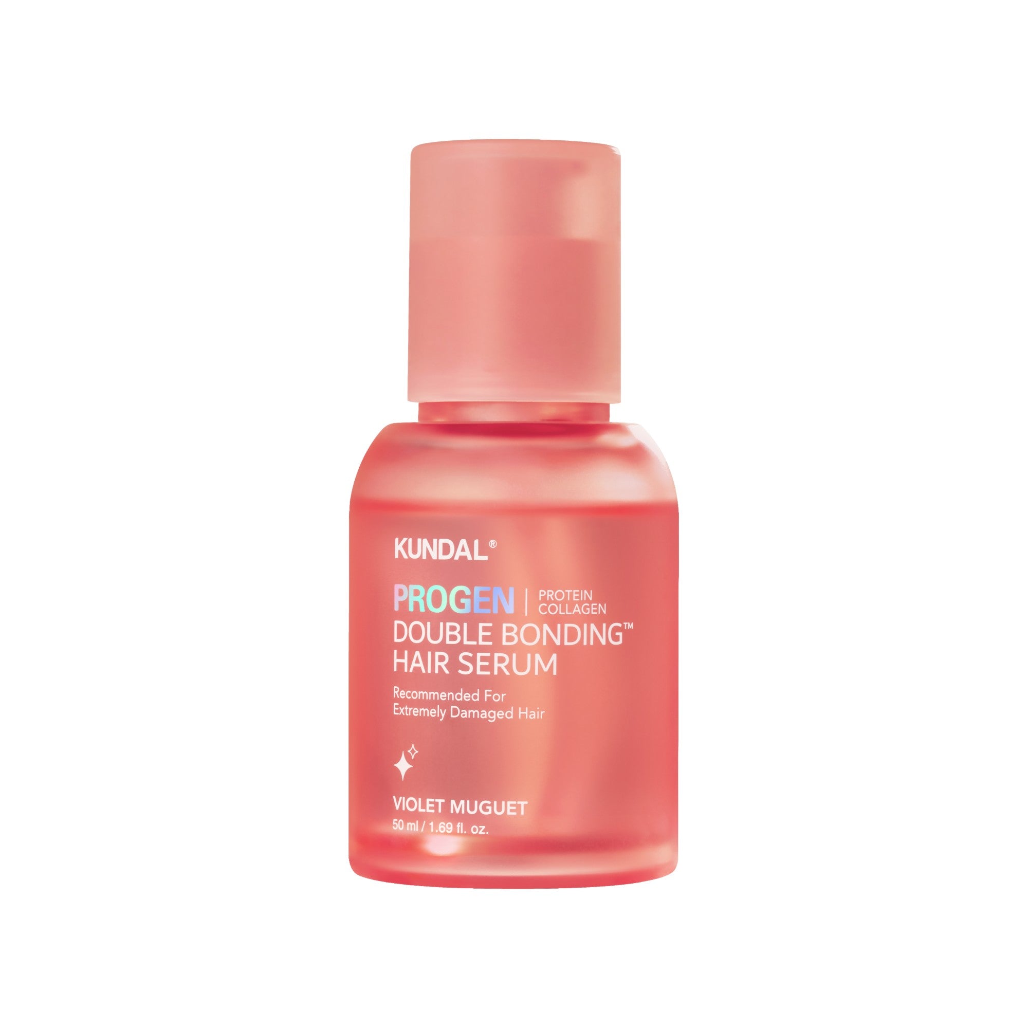 KUNDAL PROGEN DOUBLE BONDING Intenzivně regenerační sérum, které obnovuje vlasové vazby Violet Muguet 50 ml