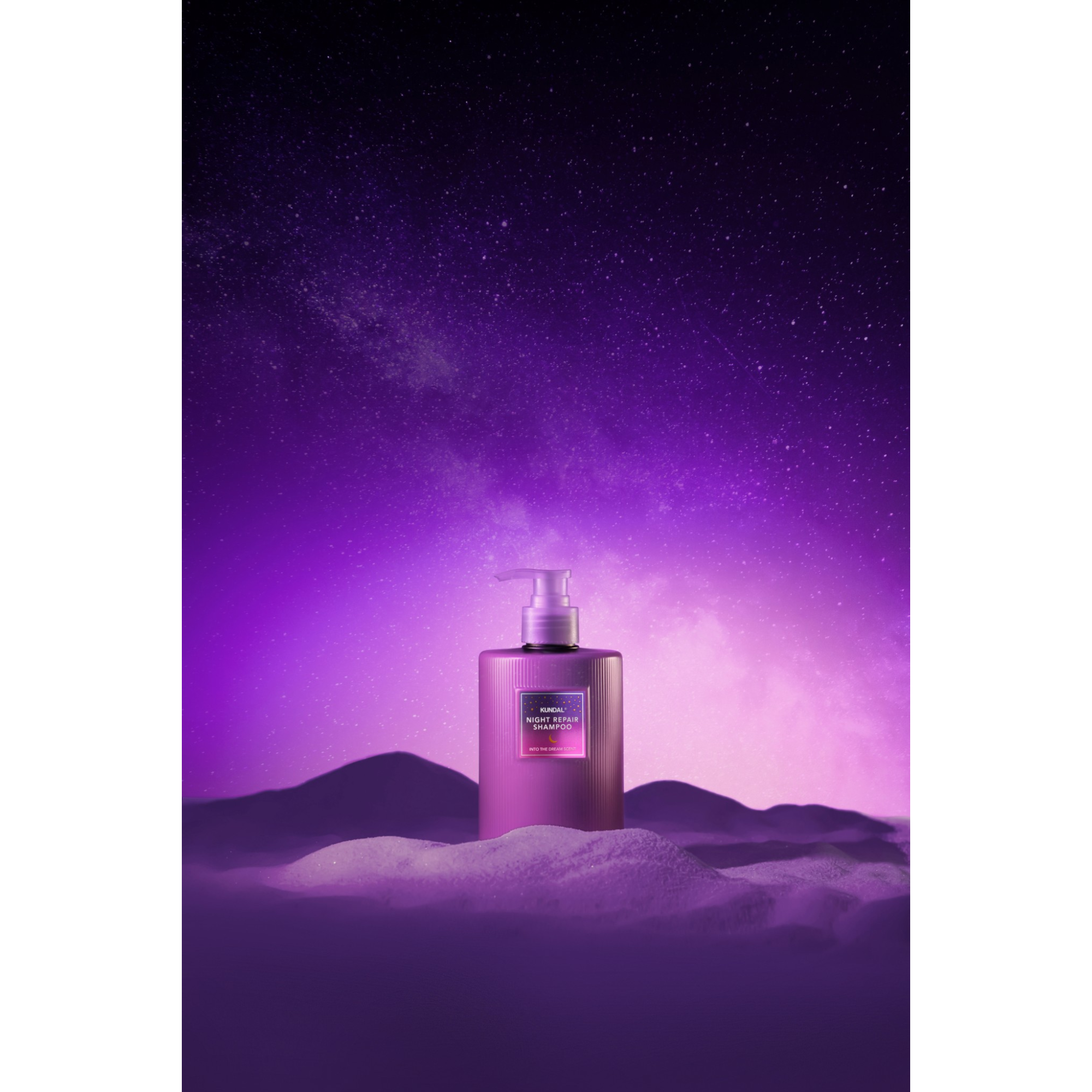 KUNDAL NIGHT REPAIR Szampon do włosów wspierający ich kondycję podczas nocnej regeneracji Into The Dream 470 ml #4