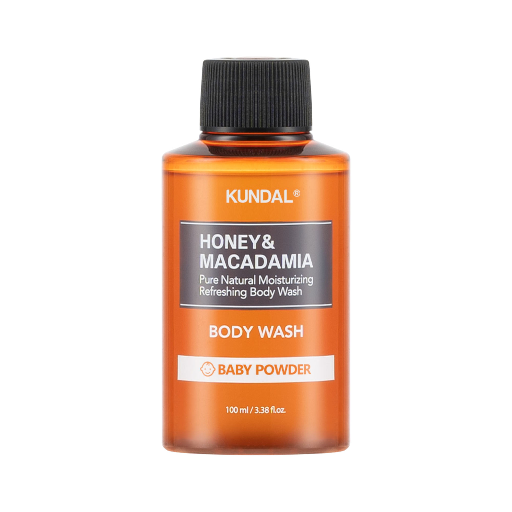KUNDAL HONEY & MACADAMIA Osvěžující tělový gel Baby Powder 100 ml