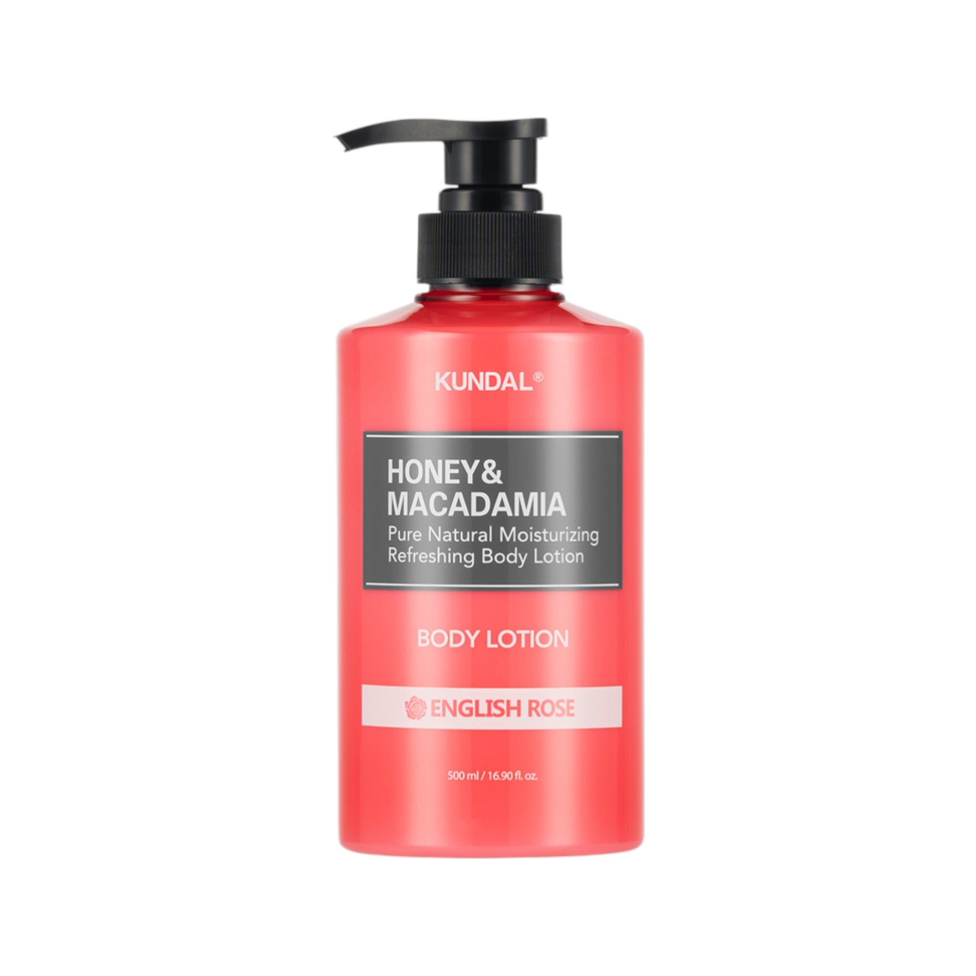 KUNDAL HONEY & MACADAMIA Hydratační tělový balzám English Rose 500 ml