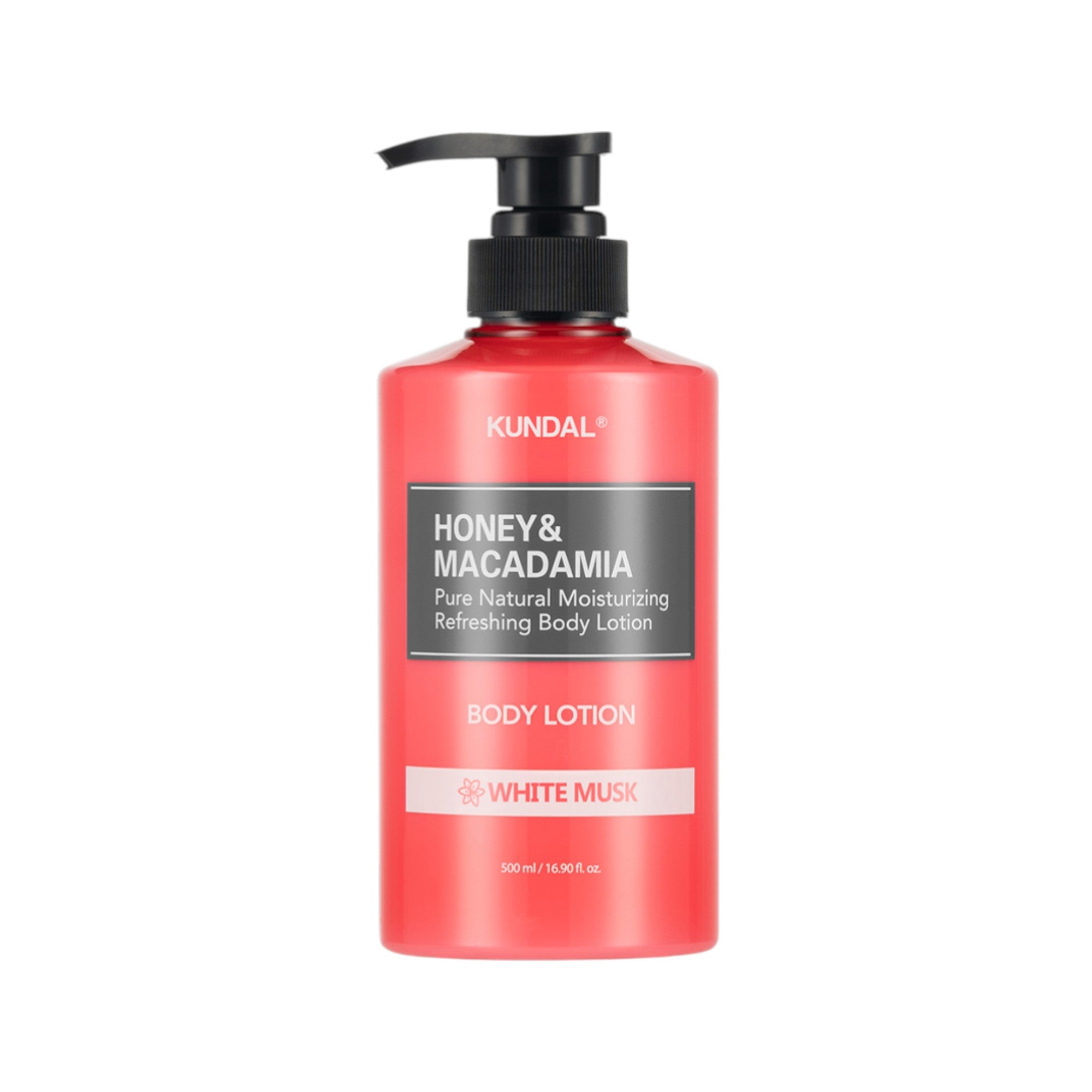 KUNDAL HONEY & MACADAMIA Hydratační tělový balzám White Musk 500 ml