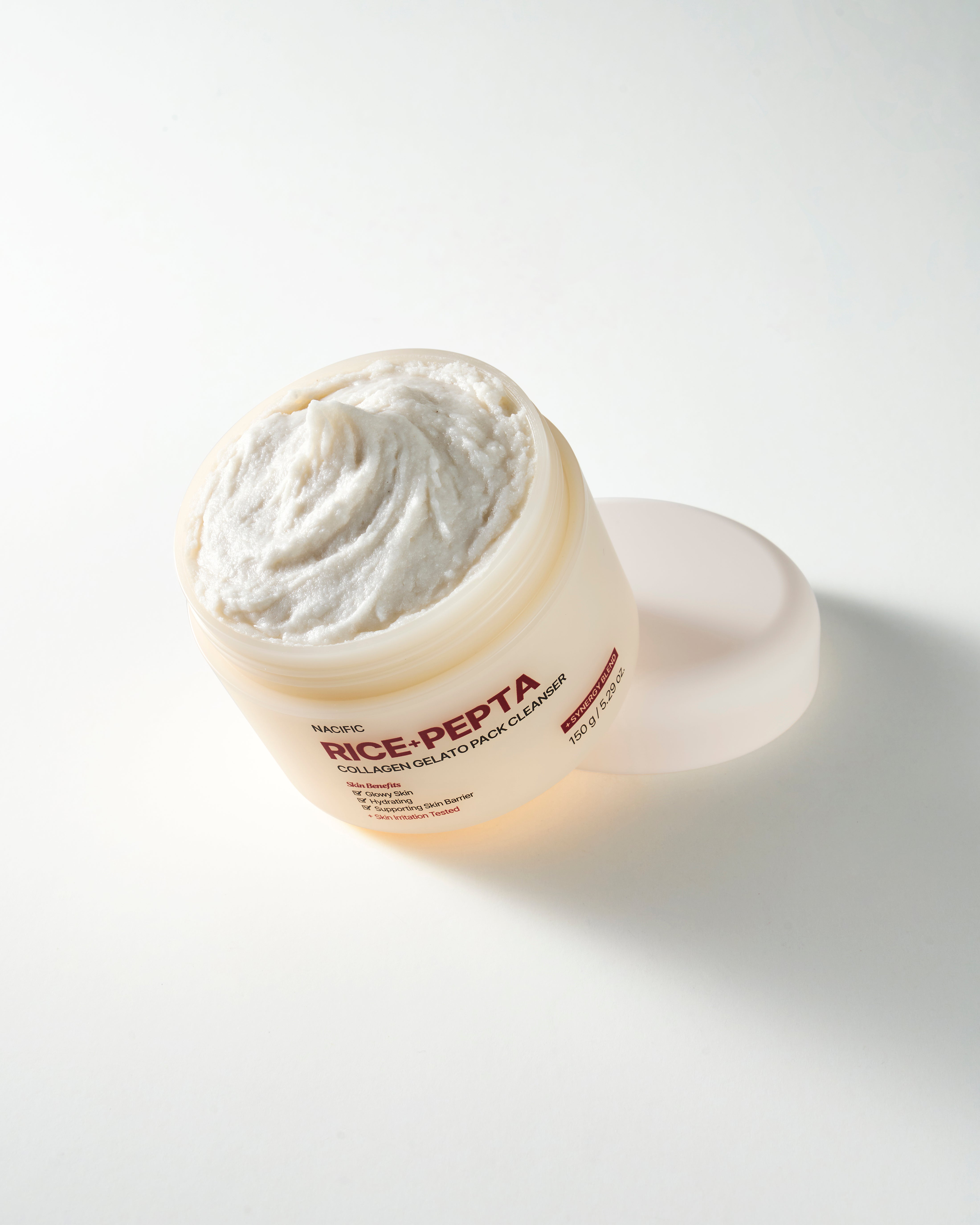 NACIFIC RICE+PEPTA COLLAGEN GELATO PACK CLEANSER Čisticí maska a čisticí gel na obličej 2v1, 150 g #2