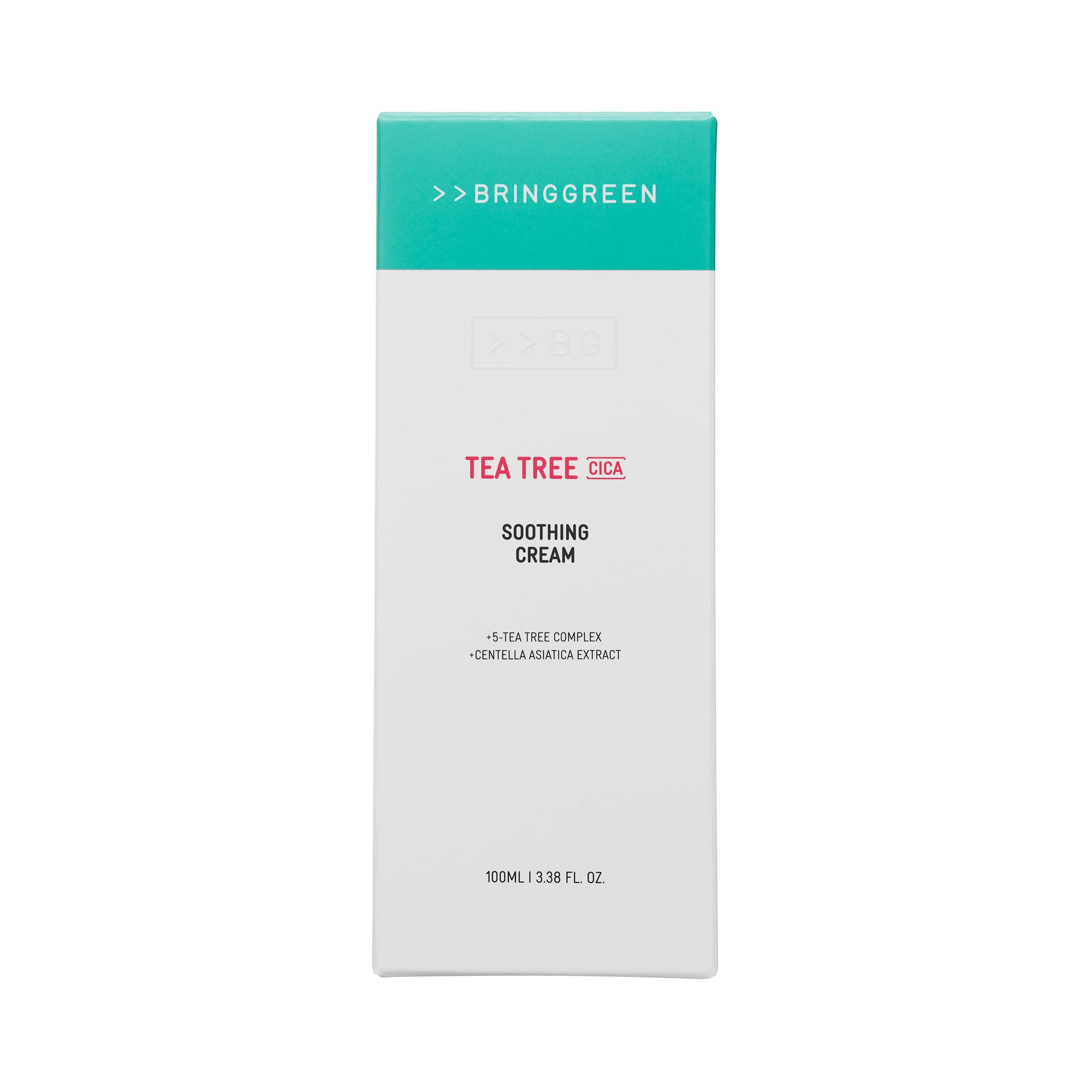 BRINGGREEN Tea Tree Cica Soothing Cream Plus – Zklidňující pleťový krém s čajovníkem a cica 100 ml #3