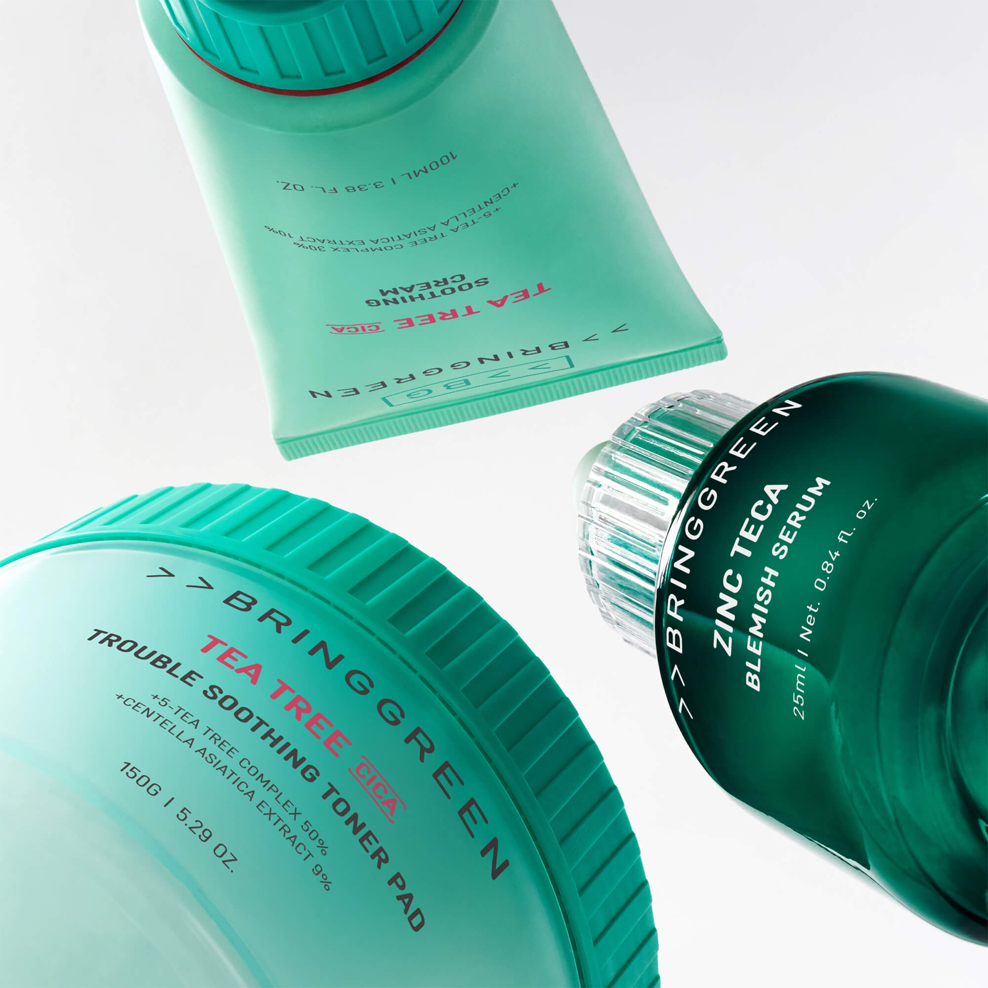 BRINGGREEN Tea Tree Cica Soothing Cream Plus – Zklidňující pleťový krém s čajovníkem a cica 100 ml #10