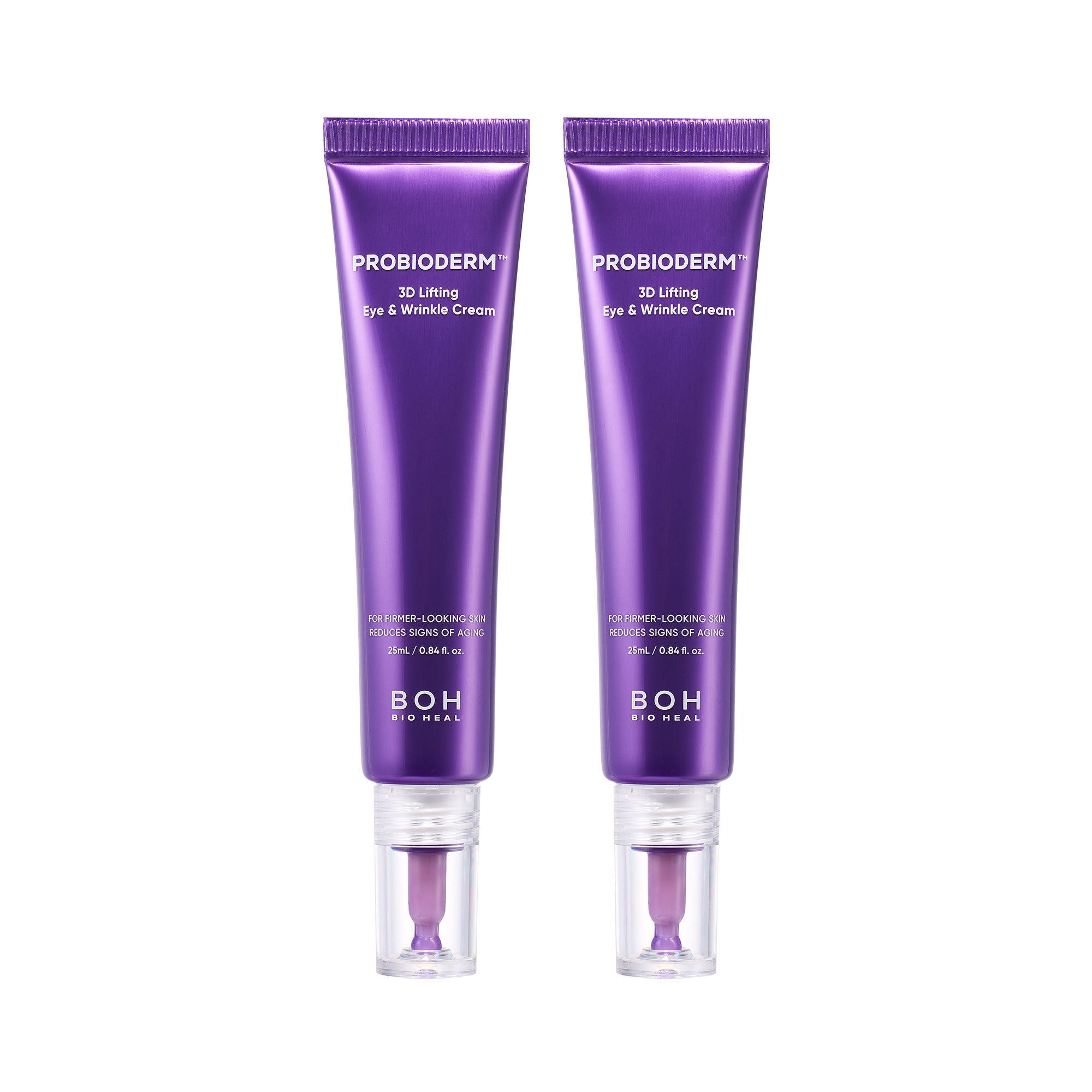 BOH BIO HEAL Probioderm™ 3D Lifting Eye & Wrinkle Cream – Pokročilý krém na oči a obličejové linky (Double Pack) 2x25 ml #2