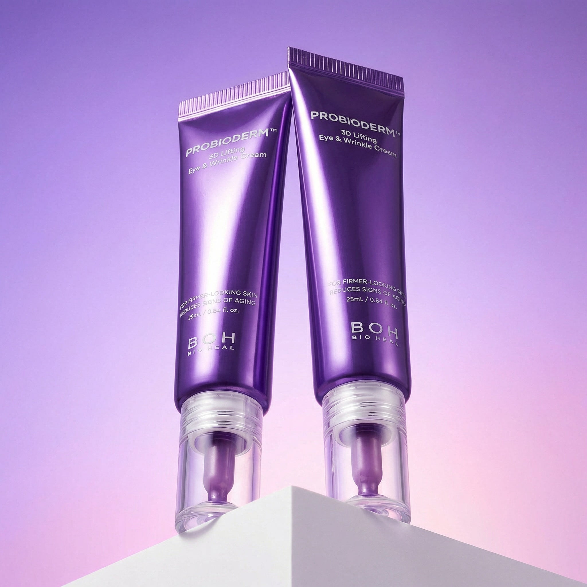 BOH BIO HEAL Probioderm™ 3D Lifting Eye & Wrinkle Cream – Pokročilý krém na oči a obličejové linky (Double Pack) 2x25 ml #4