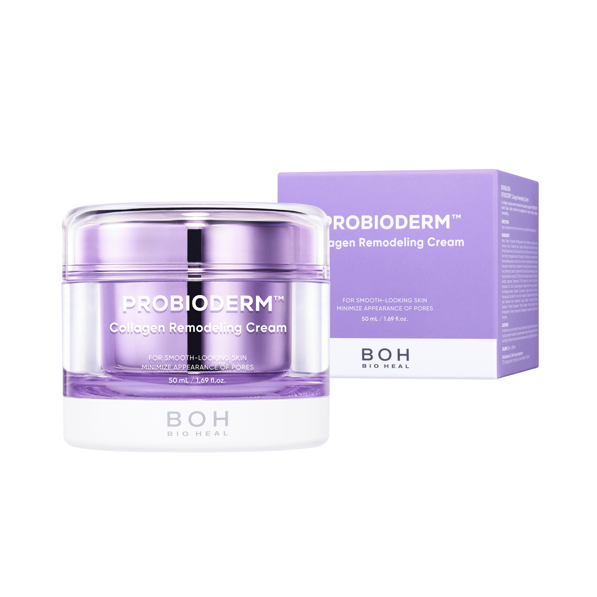 BOH BIO HEAL Probioderm™ Collagen Remodeling Cream – Vyhlazující kolagen-peptidový krém 50 ml