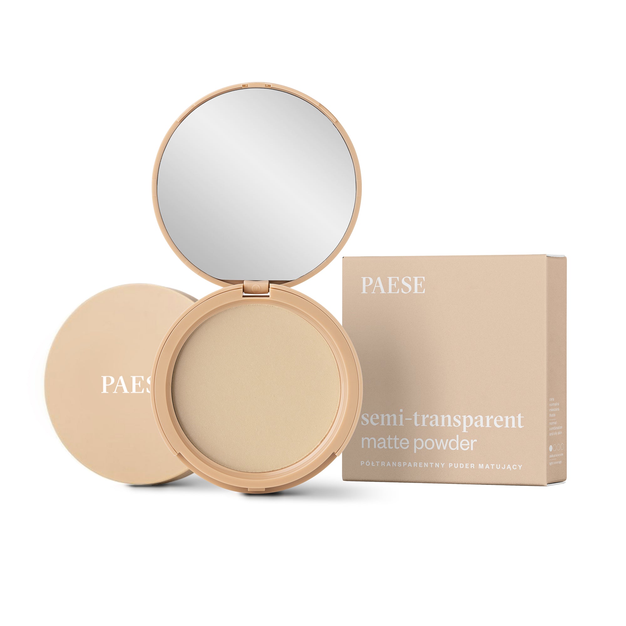 PAESE SEMI-TRANSPARENT Półtransparentny puder matujący 9 g