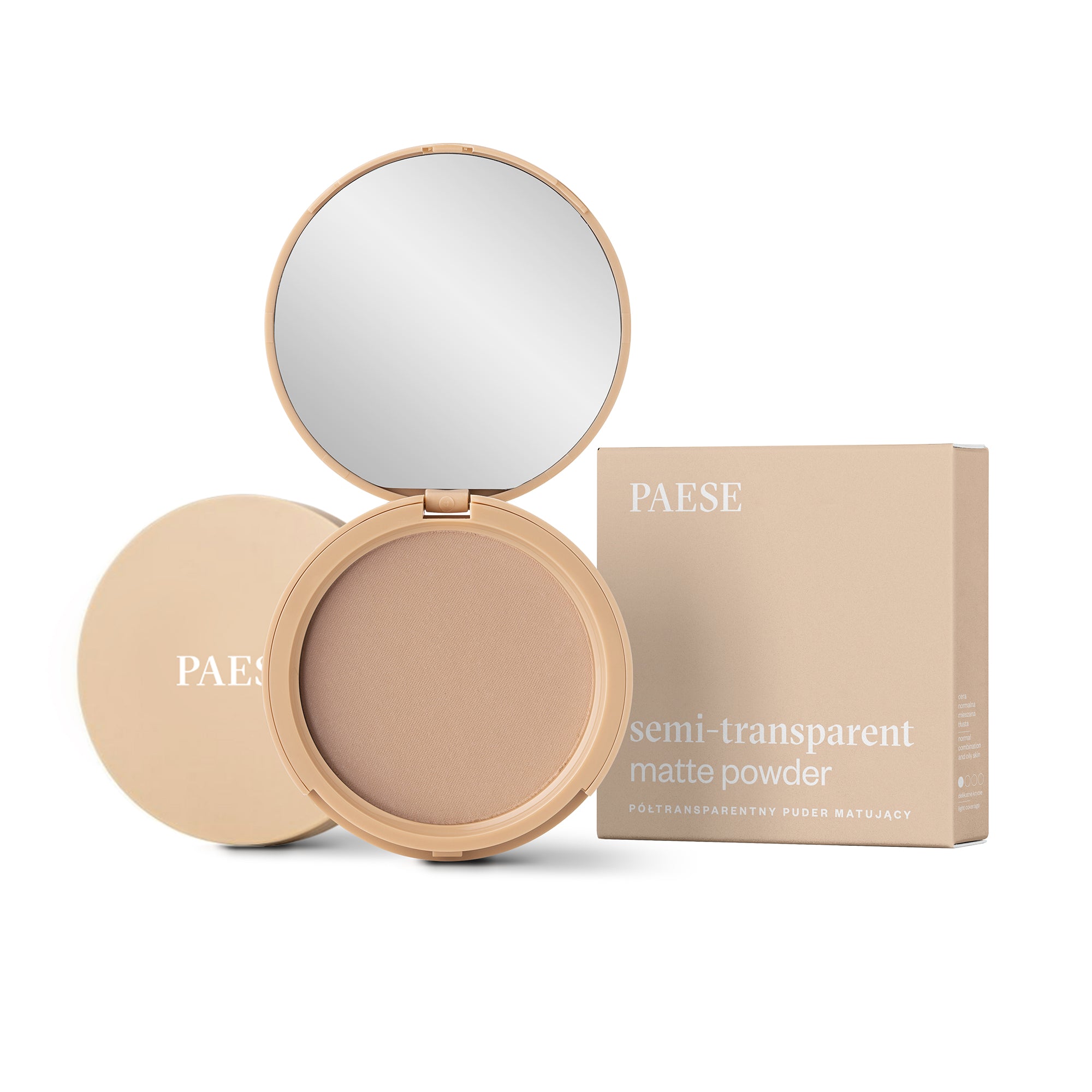 PAESE SEMI-TRANSPARENT Półtransparentny puder matujący 9 g #2