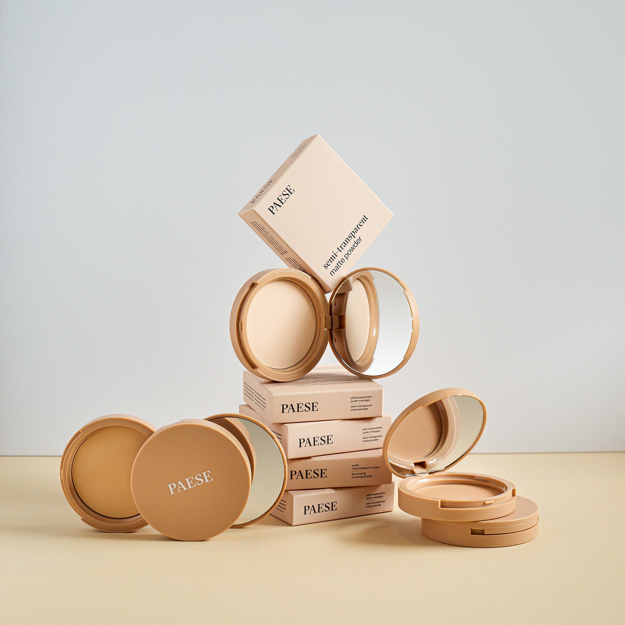 PAESE SEMI-TRANSPARENT Półtransparentny puder matujący 9 g