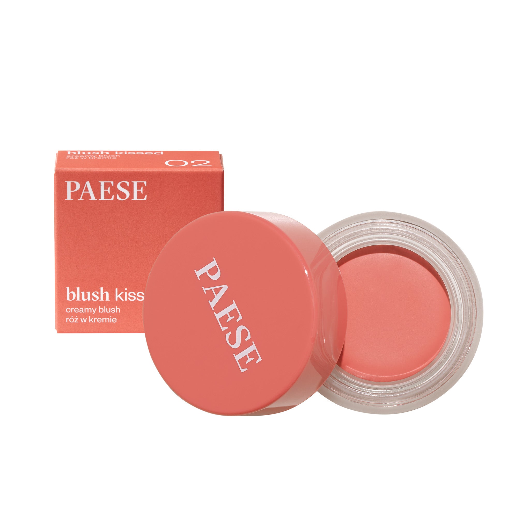 PAESE KISS MY CHEEKS BLUSH KISSED Kremowy róż 4 g #2