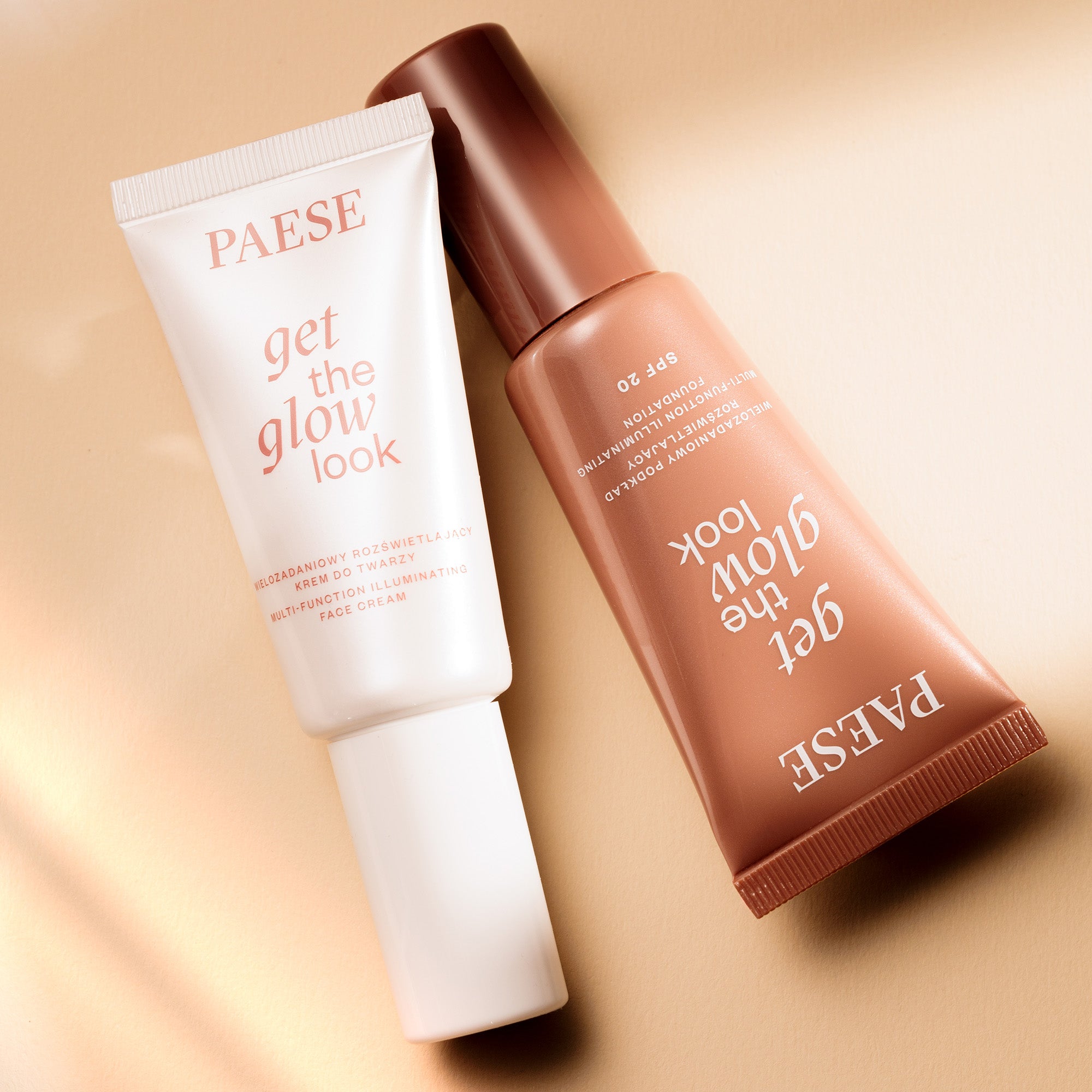 PAESE GET THE GLOW LOOK Wielozadaniowy rozświetlający krem do twarzy 30 ml #5