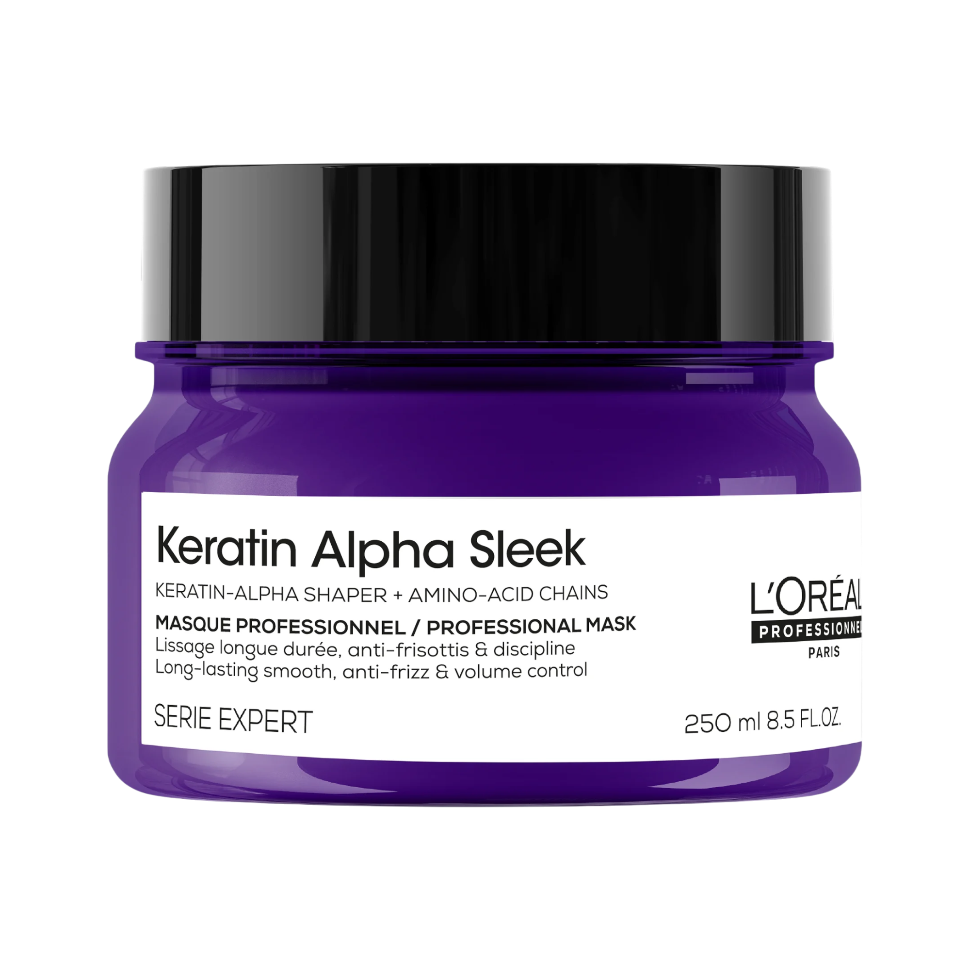 L'OREAL PROFESSIONNEL KERATIN ALPHA SLEEK Uhlazující maska pro nepoddajné vlasy 250 ml