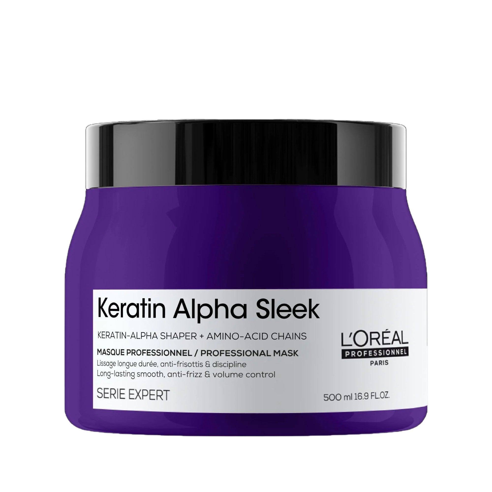 L’OREAL PROFESSIONNEL KERATIN ALPHA SLEEK Wygładzająca maska do włosów niezdyscyplinowanych 500 ml