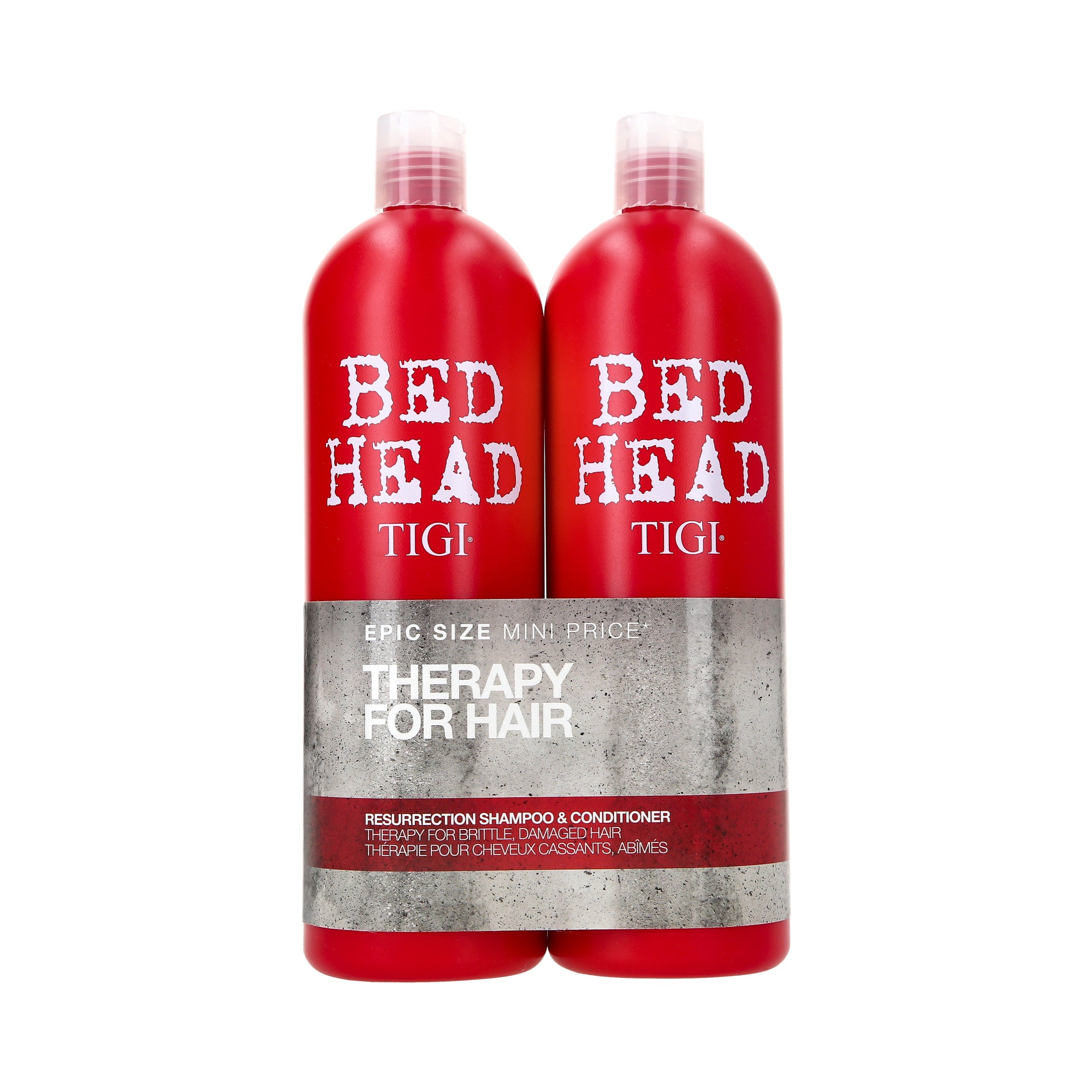 TIGI BED HEAD RESURRECTION Set für geschwächtes Haar Shampoo + Conditioner 2 x 750 ml