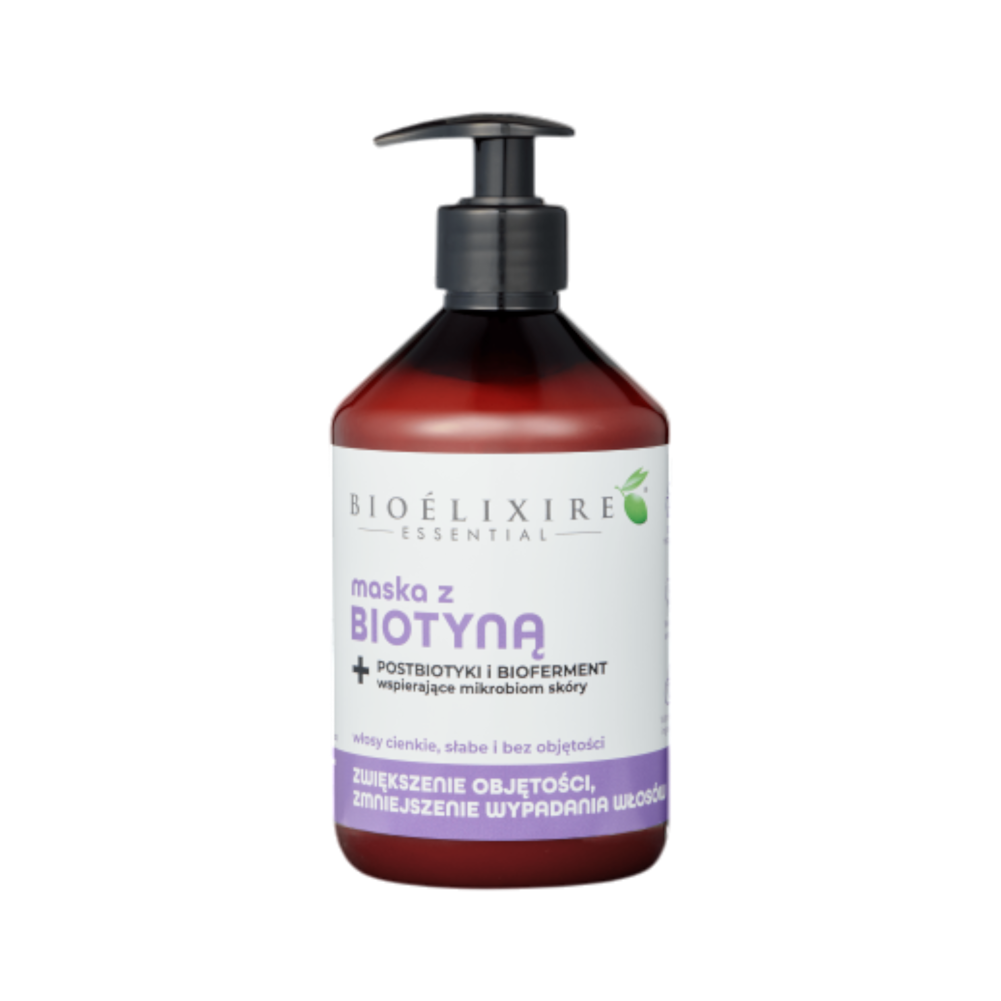 BIOELIXIRE ESSENTIAL Stärkende Haarmaske mit Biotin 500 ml