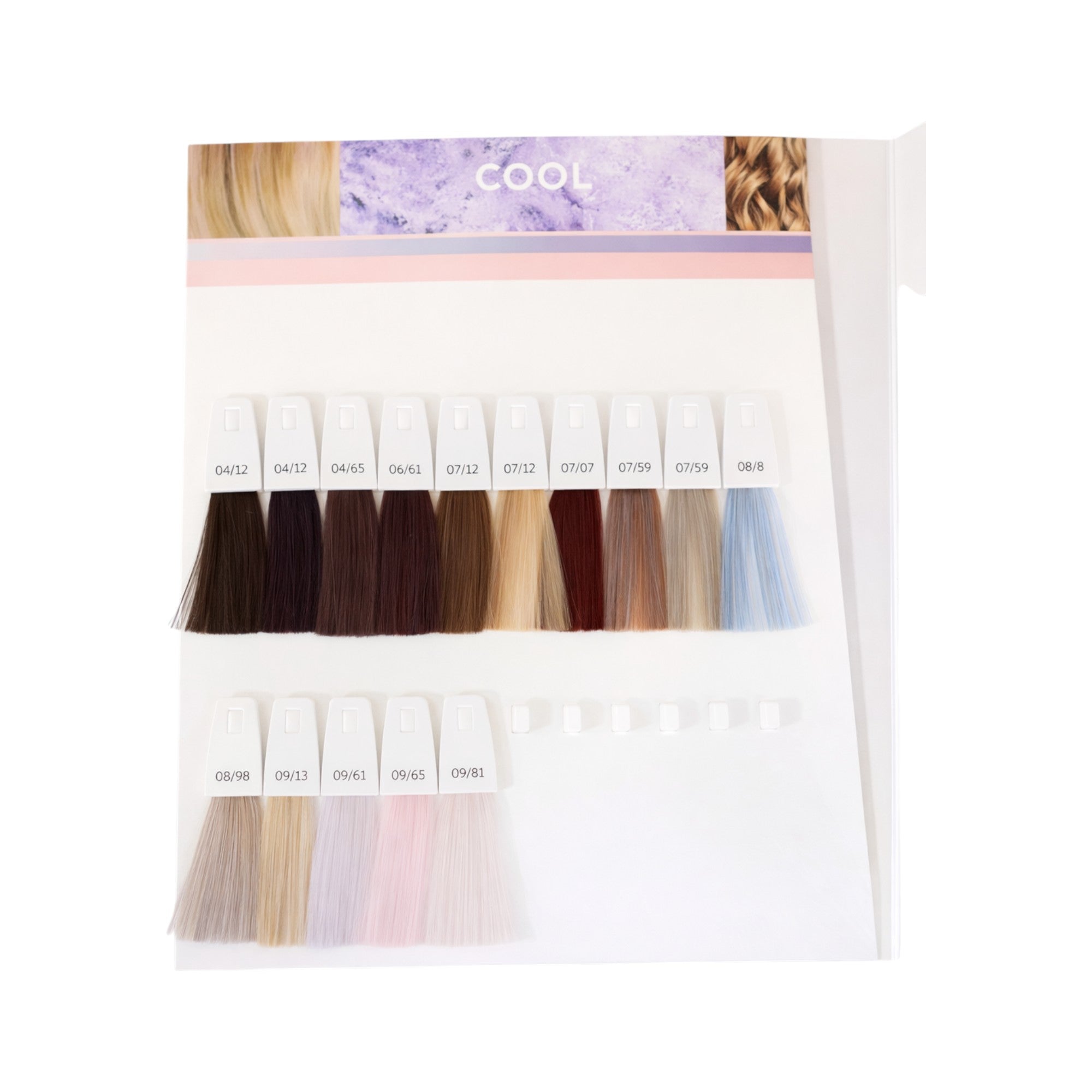 WELLA SHINEFINITY ZERO LIFT GLAZE Paleta barev #3