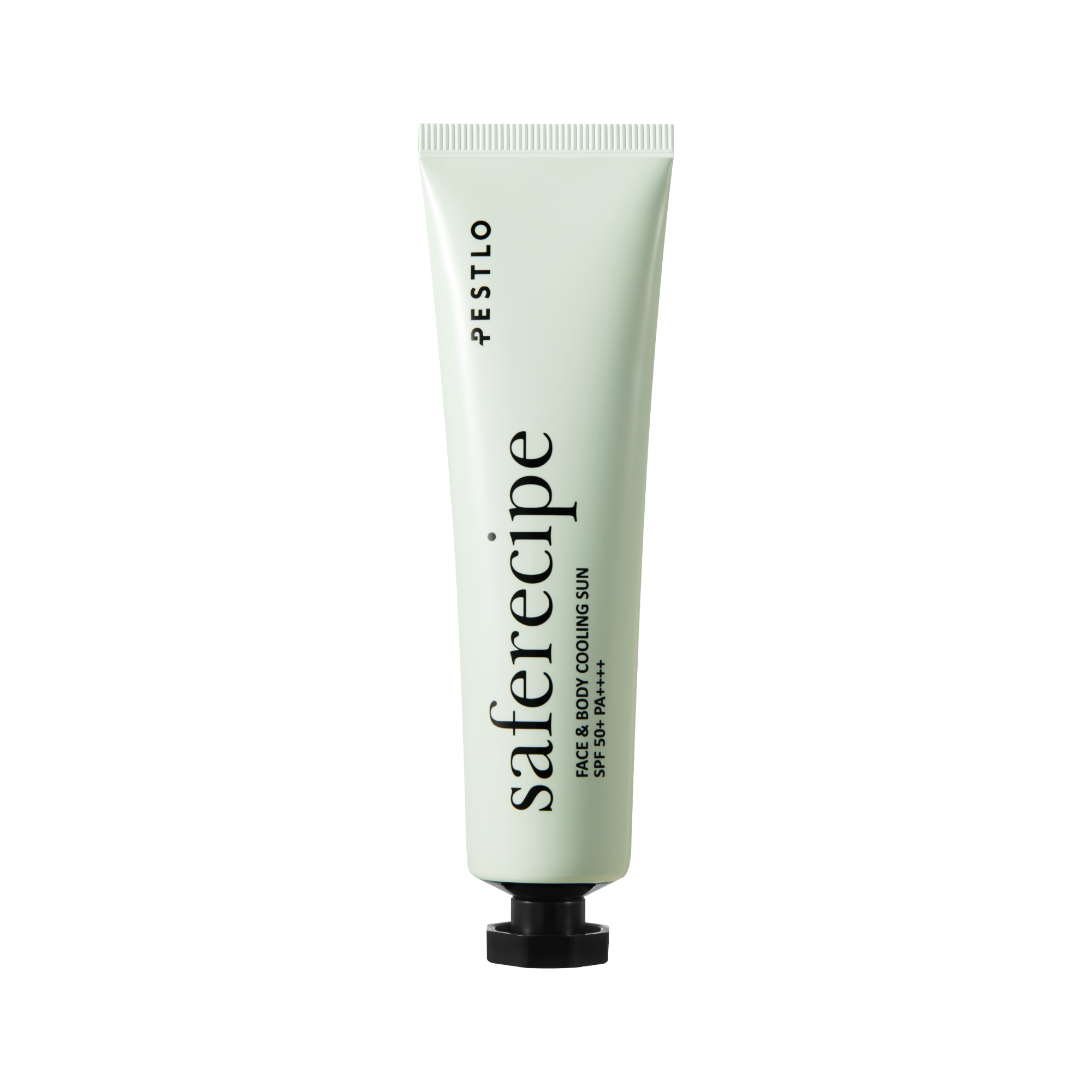 PESTLO SAFERECIPE FACE & BODY COOLING SUN Opalovací krém na obličej a tělo s chladivým účinkem SPF50+ PA++++ 100 ml