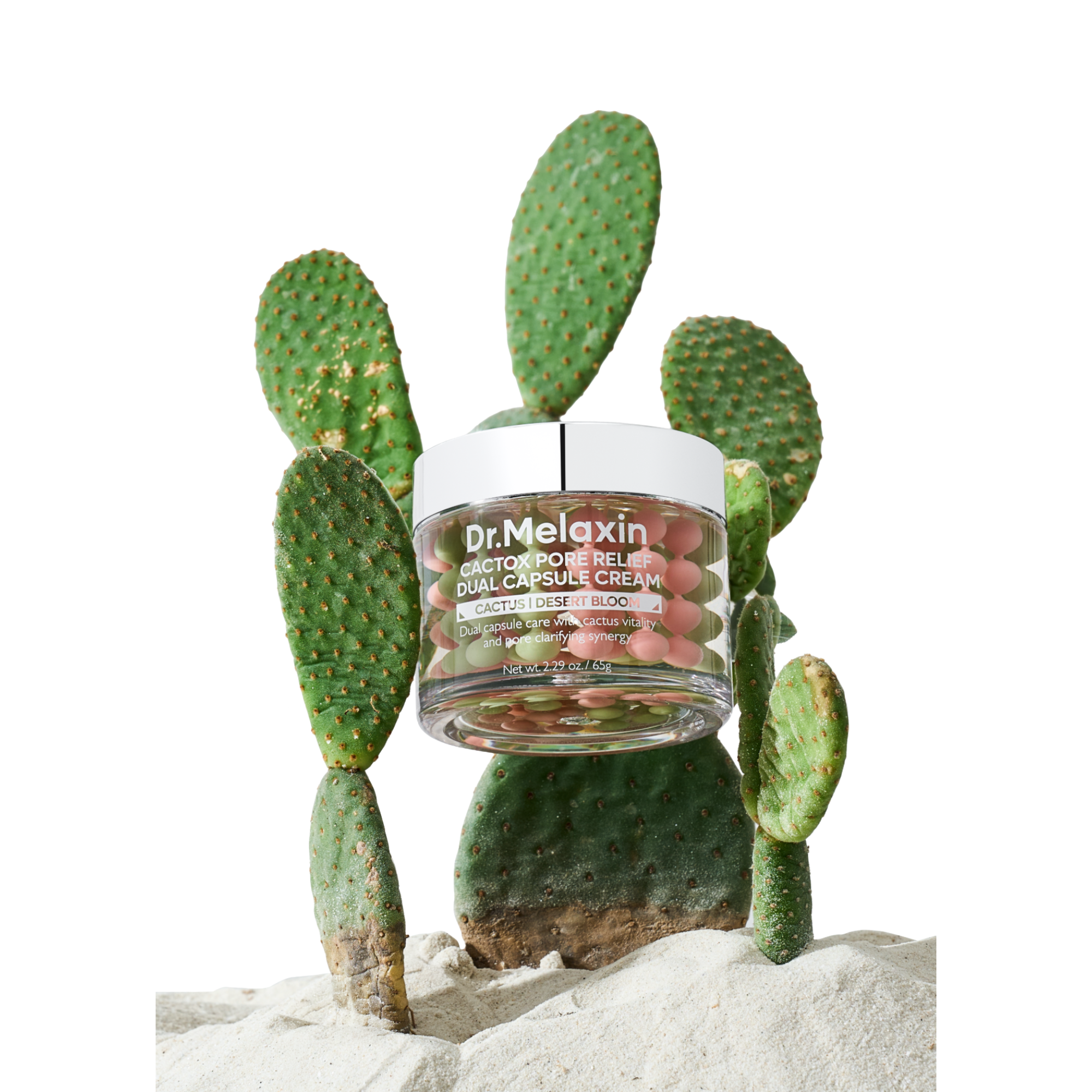 DR.MELAXIN CACTOX PORE RELIEF DUAL CAPSULE CREAM Nawilżająco-wygładzający krem w kapsułkach 65 g #5