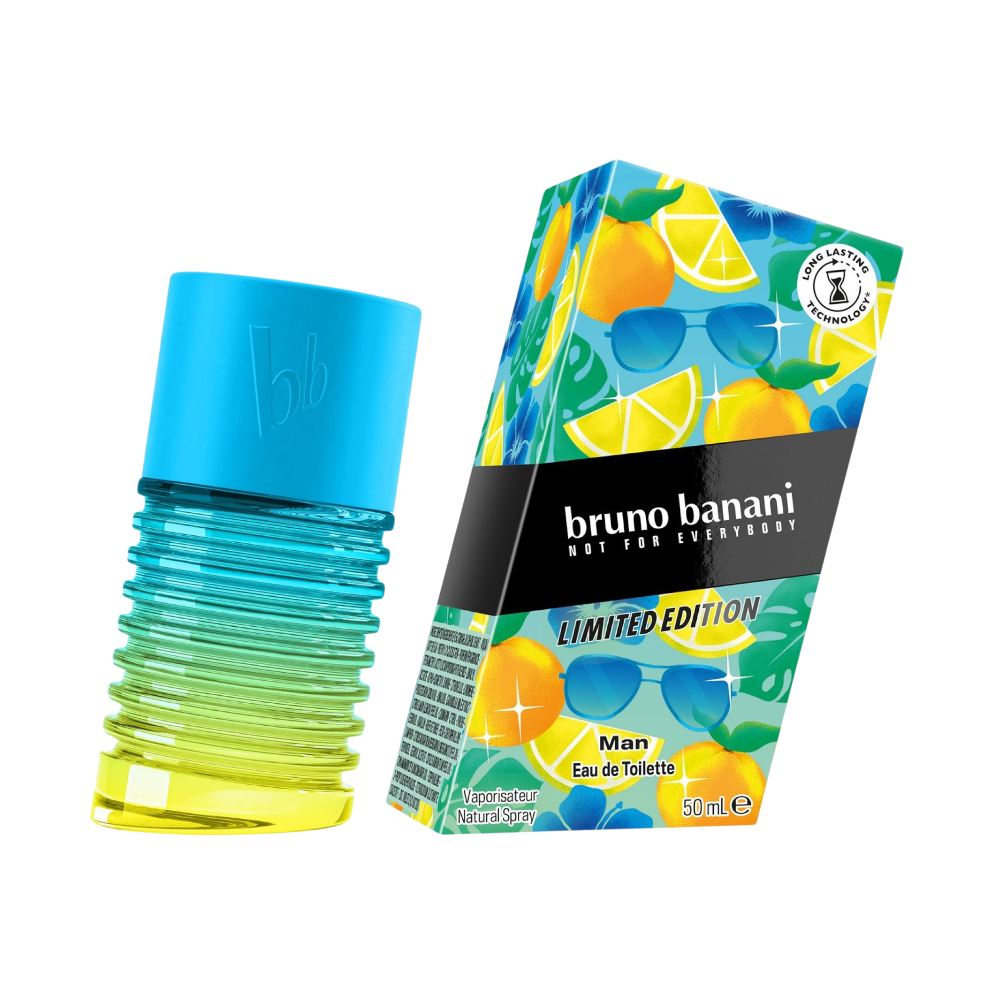 BRUNO BANANI SUMMER LIMITED EDITION FY26 HIM Eau de Parfum da uomo 50 ml
