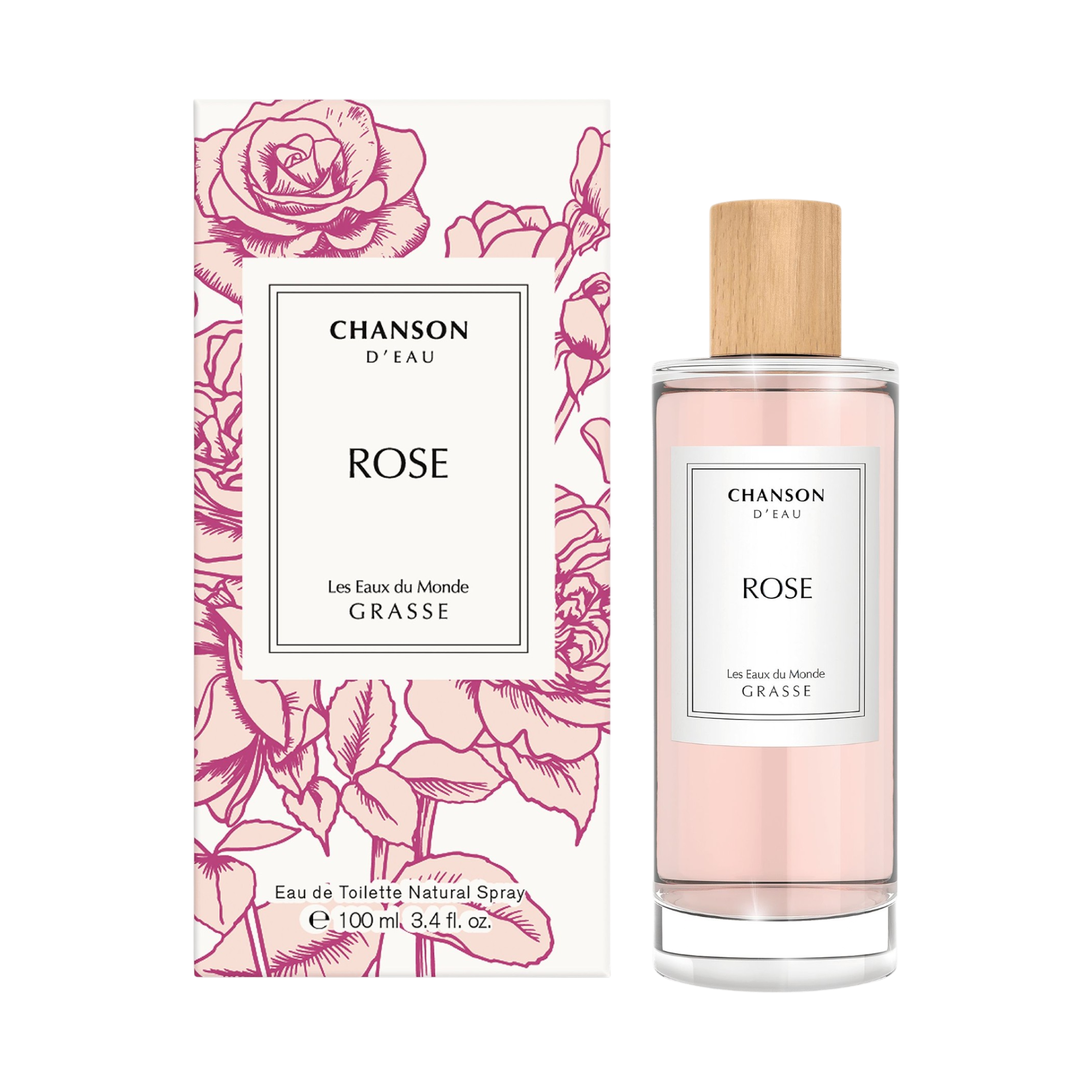 CHANSON D`EAU ROSE FROM GRASSE dámská parfémovaná voda 100 ml