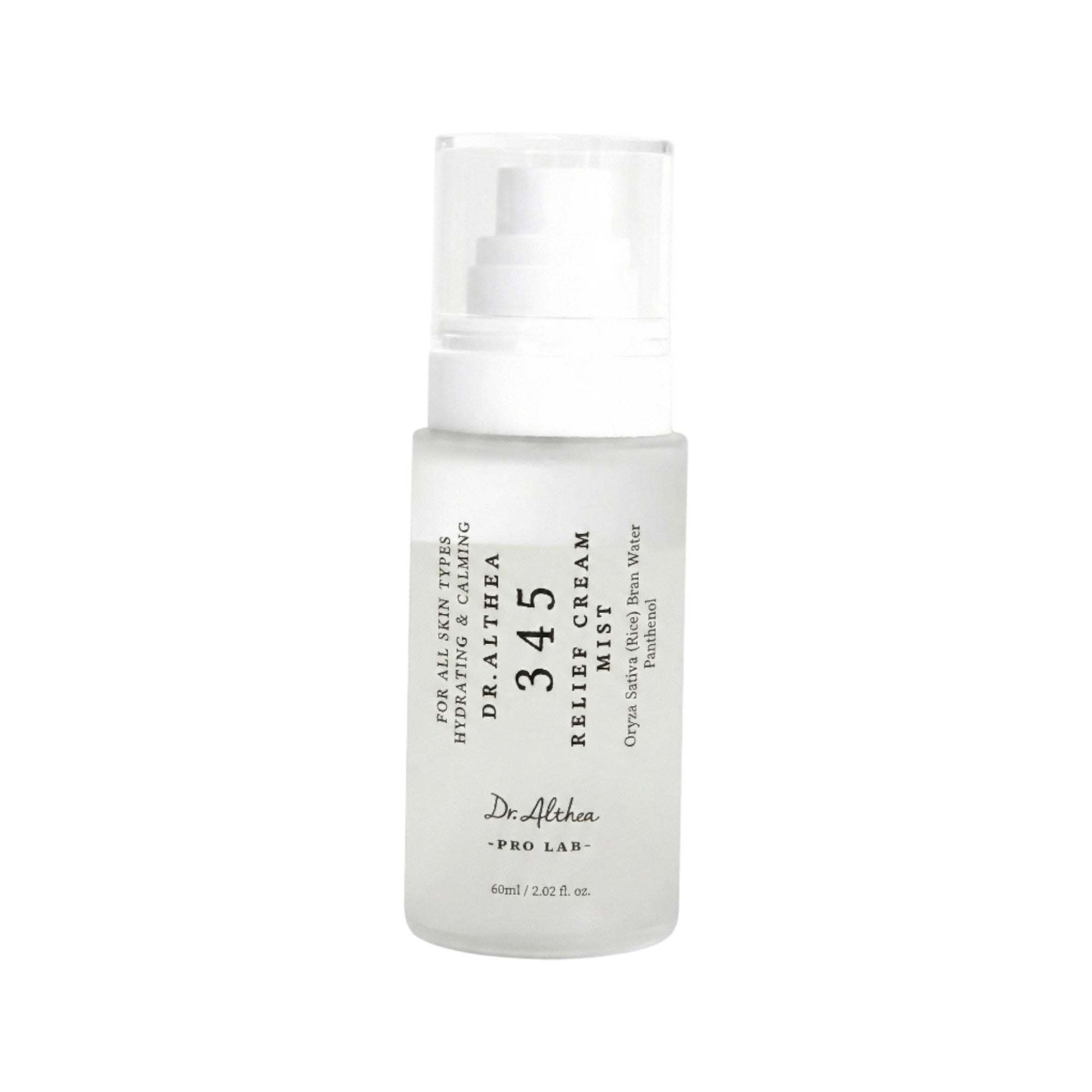 DR. ALTHEA 345 RELIEF CREAM MIST Zklidňující krémová mlha na obličej 60 ml
