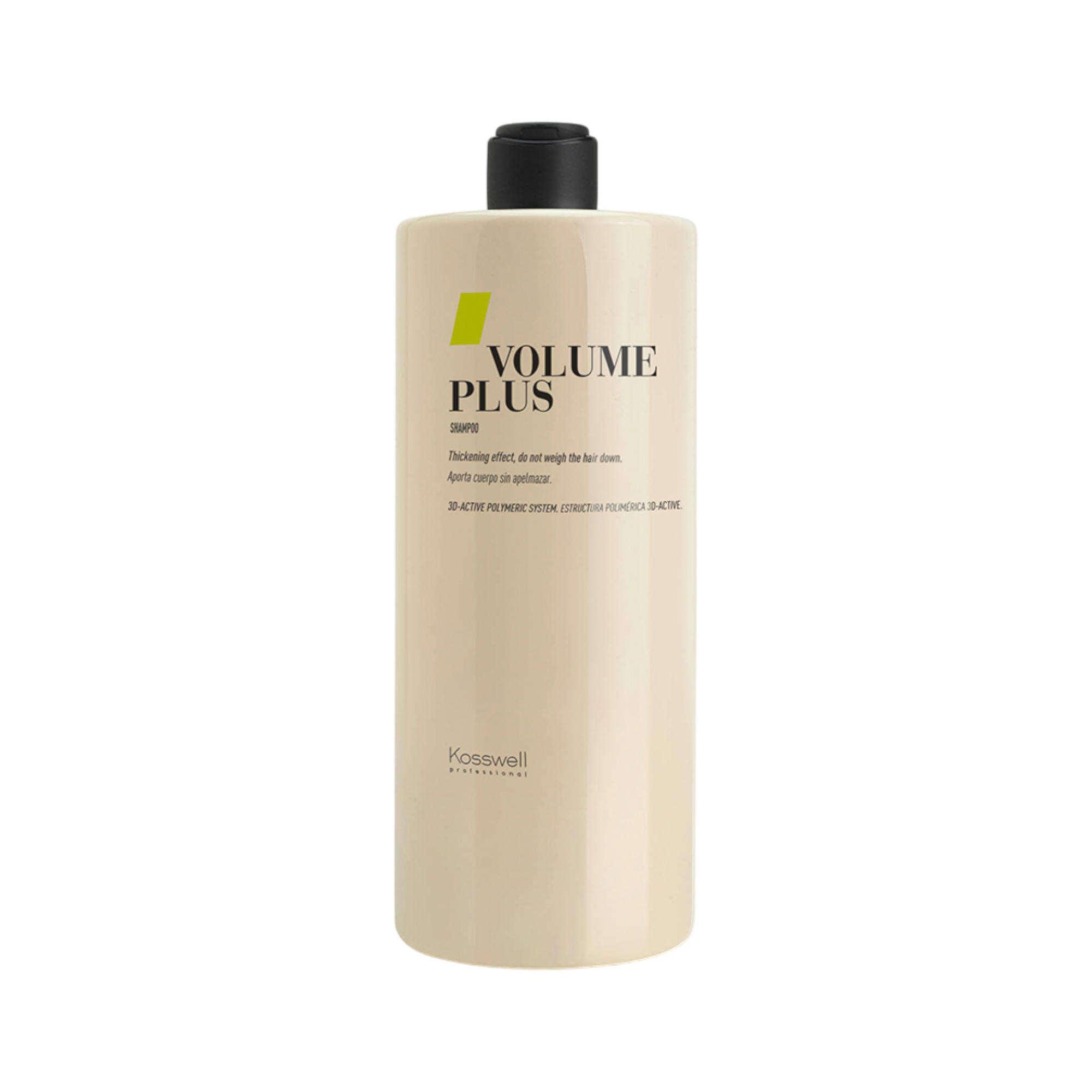 KOSSWELL VOLUME PLUS Šampon pro tenké vlasy zvětšující objem vlasů 1000 ml