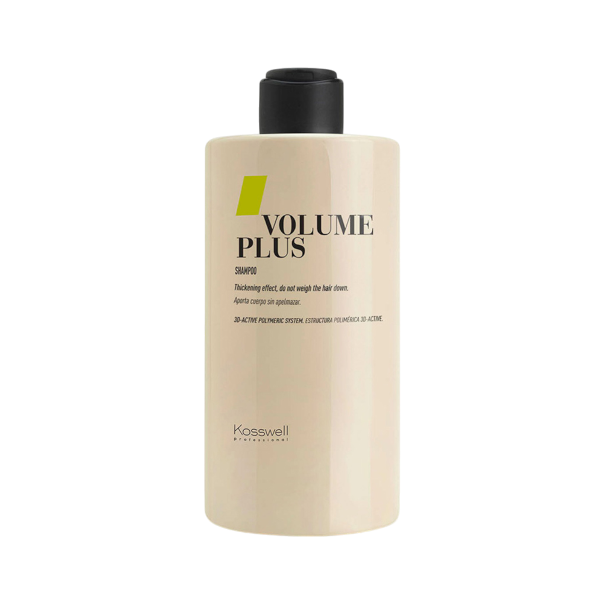 KOSSWELL VOLUME PLUS Šampon pro tenké vlasy zvětšující objem vlasů 500 ml