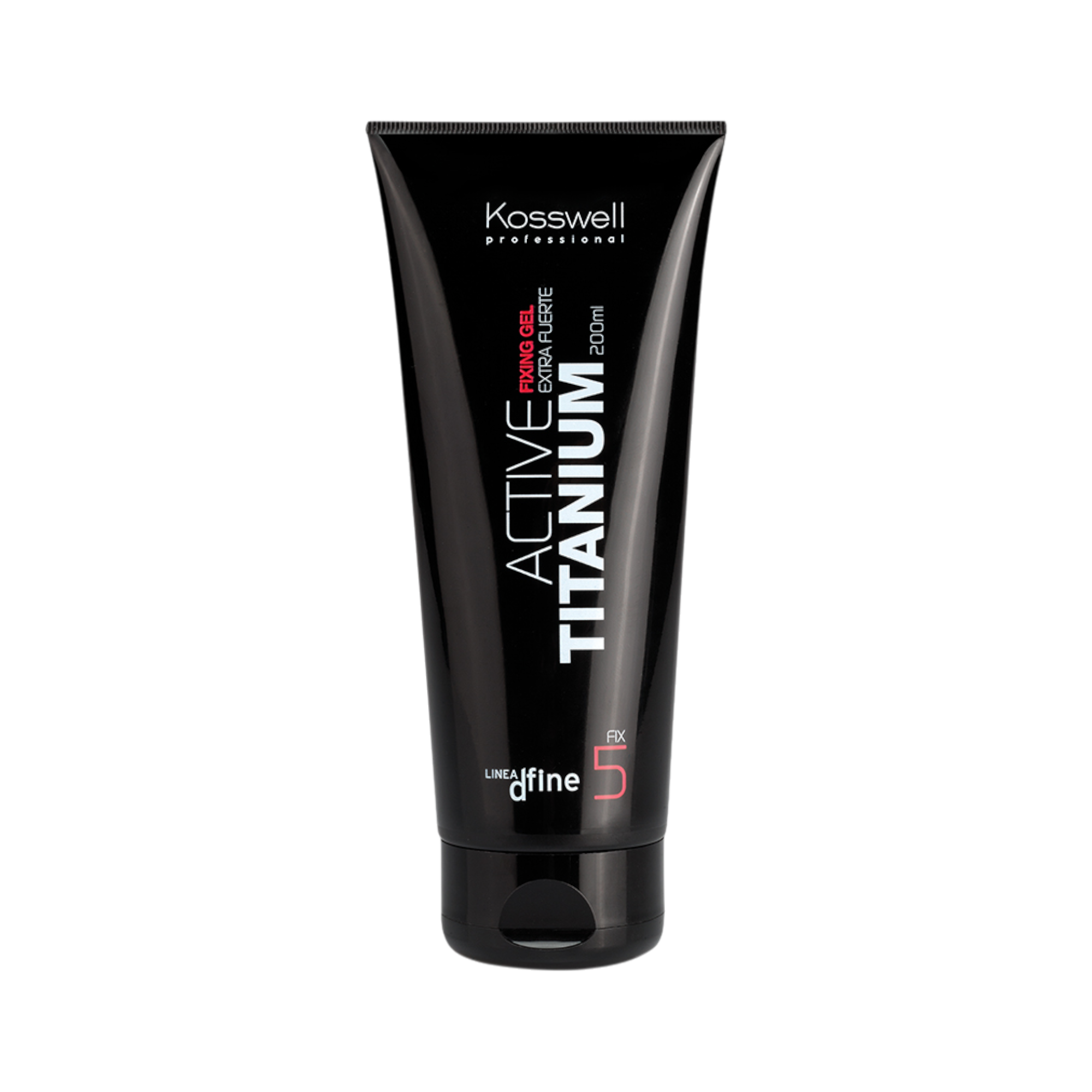 KOSSWELL ACTIVE TITANIUM FIXING STRONG Gel na úpravu vlasů 200 ml