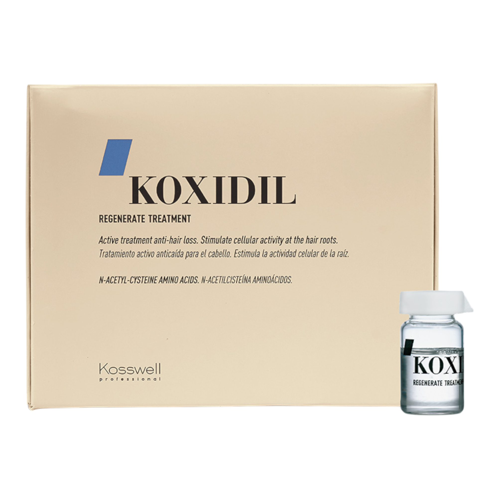 KOSSWELL KOXIDIL Profesjonalna kuracja zapobiegająca wypadaniu włosów 12x6 ml