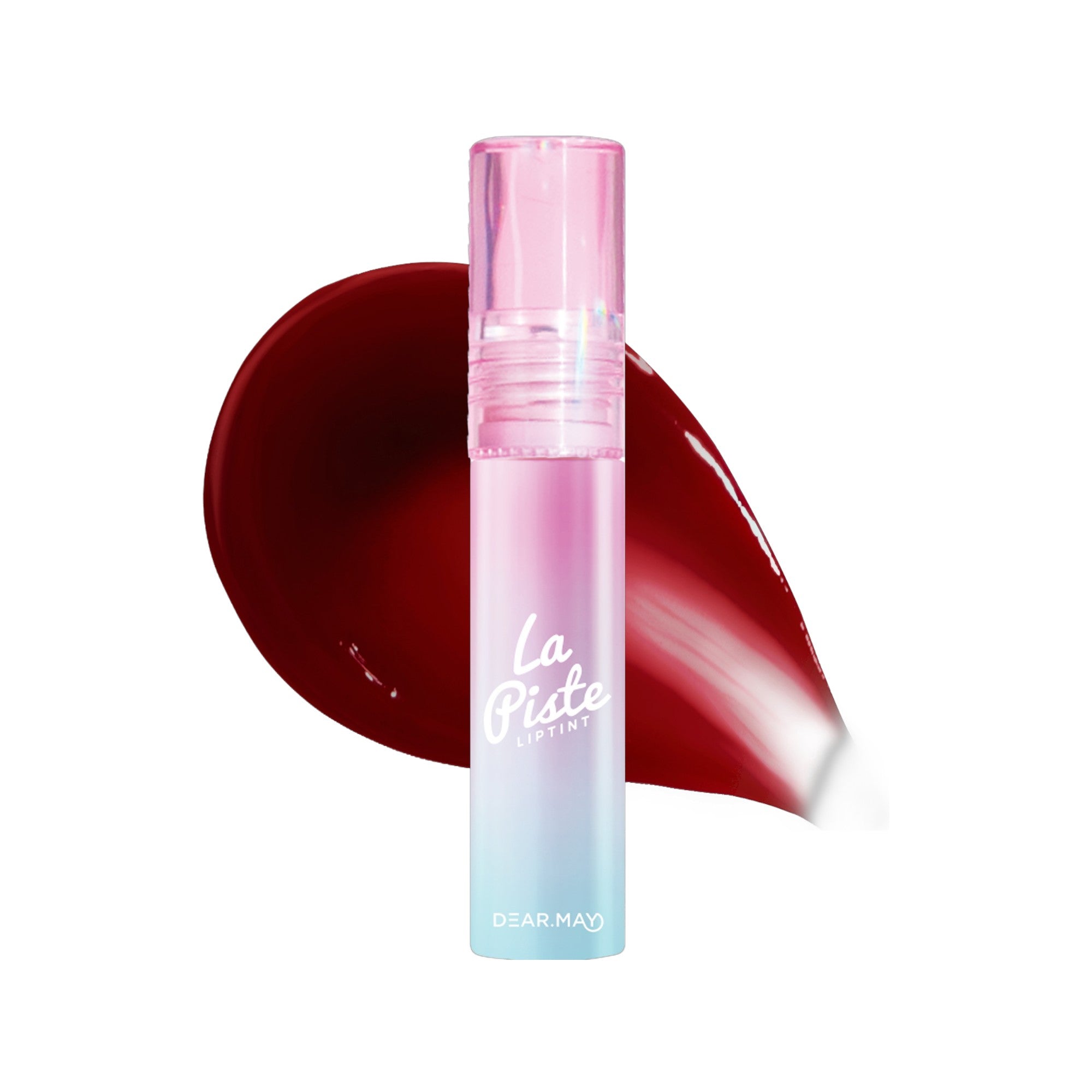 DEARMAY LA PISTE LIP TINT Błyszczący tint do ust z efektem glass shine, 4,1 g