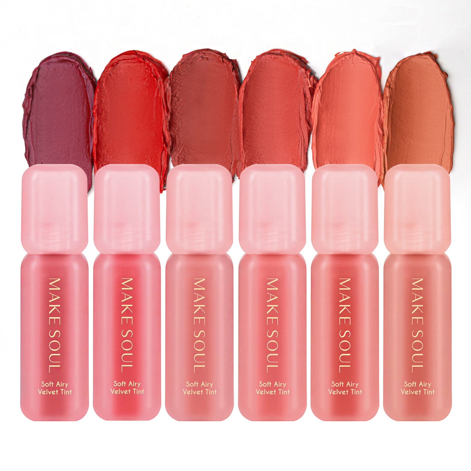 MAKE SOUL SOFT AIRY VELVET TINT Aksamitnie lekki blur, tint do ust, 3,5 ml