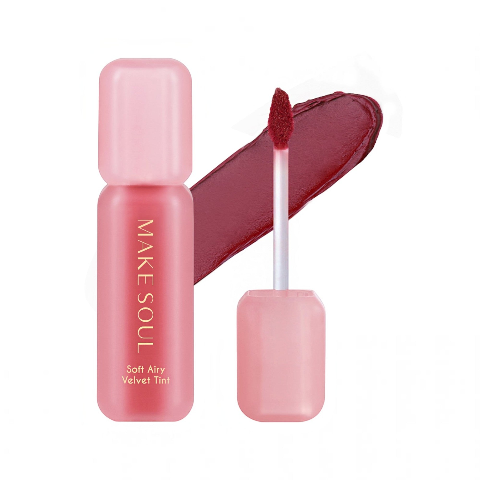MAKE SOUL SOFT AIRY VELVET TINT Sametově lehký rozmazaný tón na rty, 3,5 ml