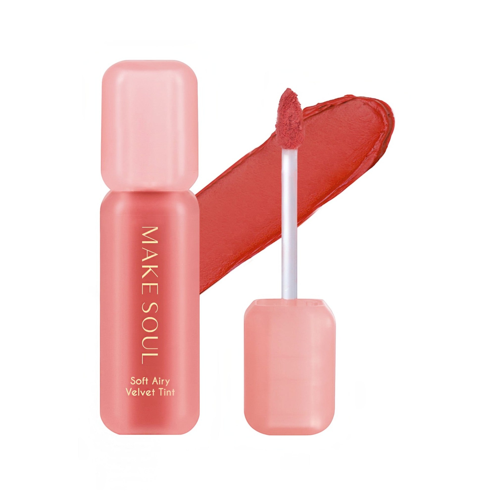 MAKE SOUL SOFT AIRY VELVET TINT Aksamitnie lekki blur, tint do ust, 3,5 ml #4