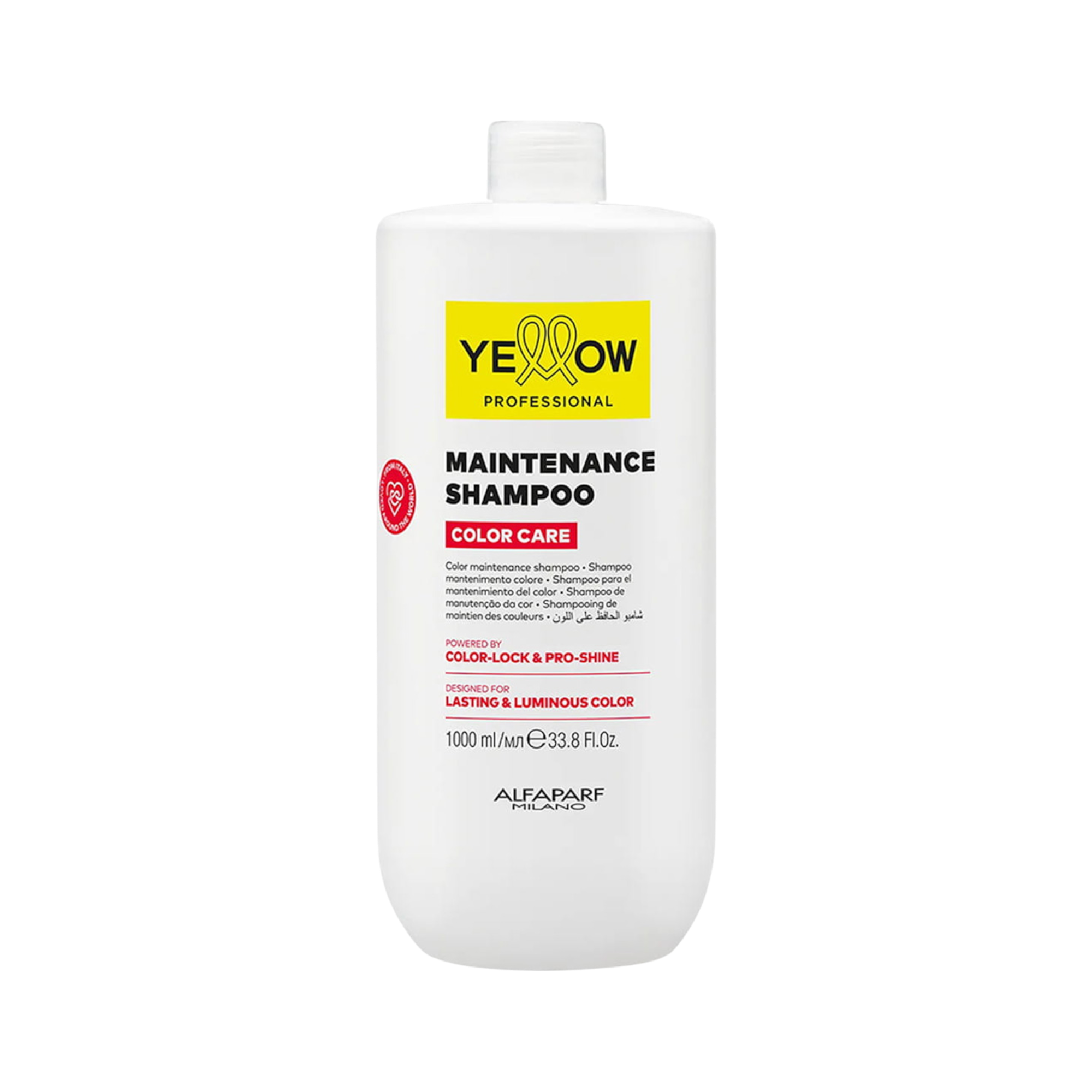 YELLOW PROFESSIONAL MAINTENANCE COLOR CARE Szampon do włosów farbowanych 1000 ml