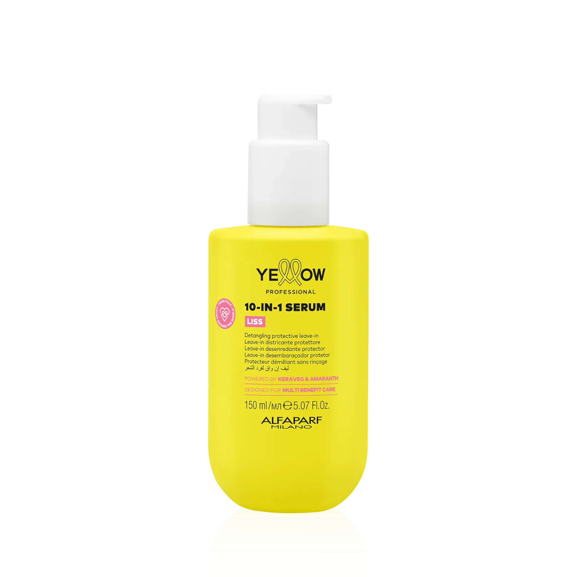 YELLOW PROFESSIONAL 10-IN-SERUM LISS Uhlazující sérum pro nepoddajné vlasy 150 ml