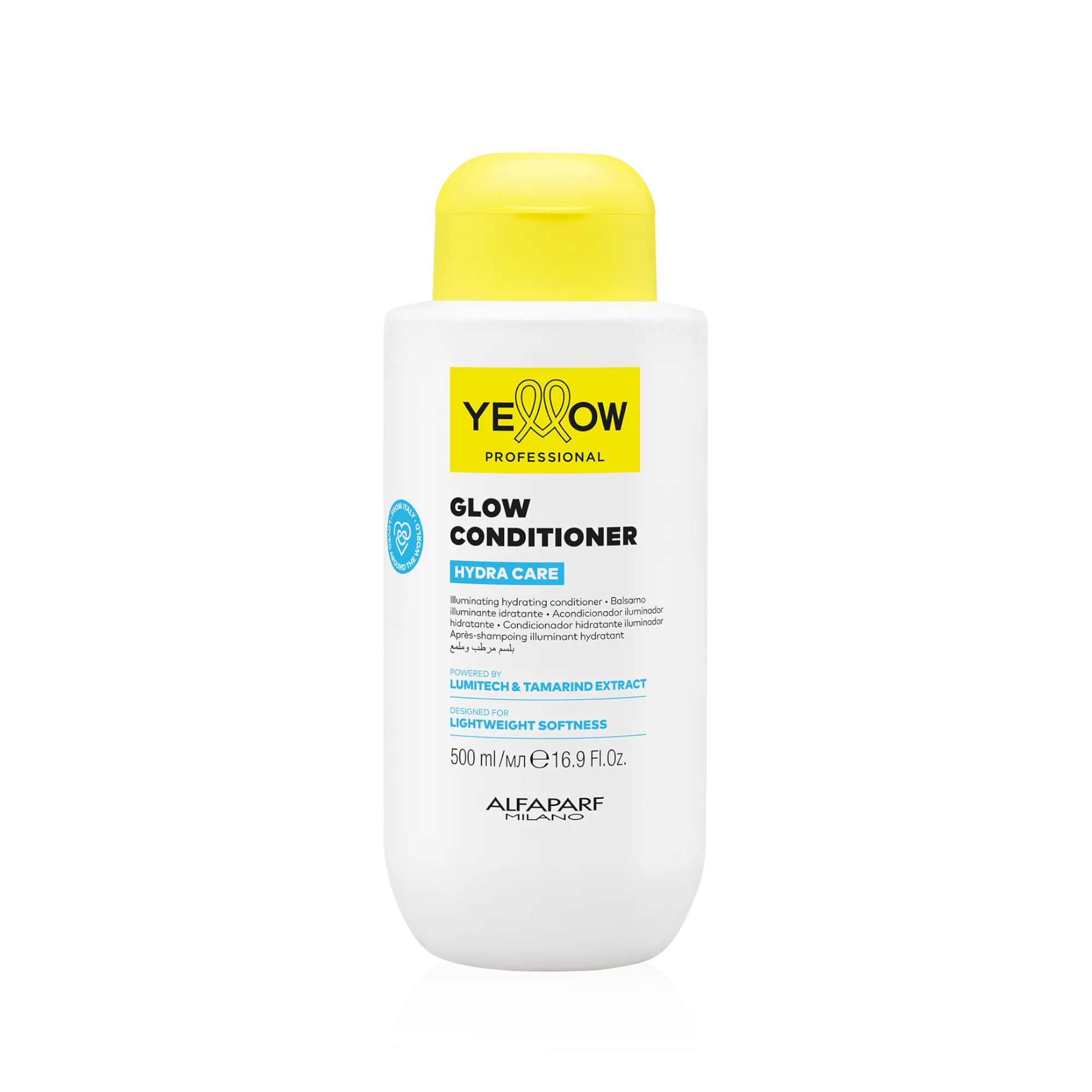 YELLOW PROFESSIONAL GLOW HYDRA CARE Intensywnie nawilżająca odżywka do włosów 500 ml