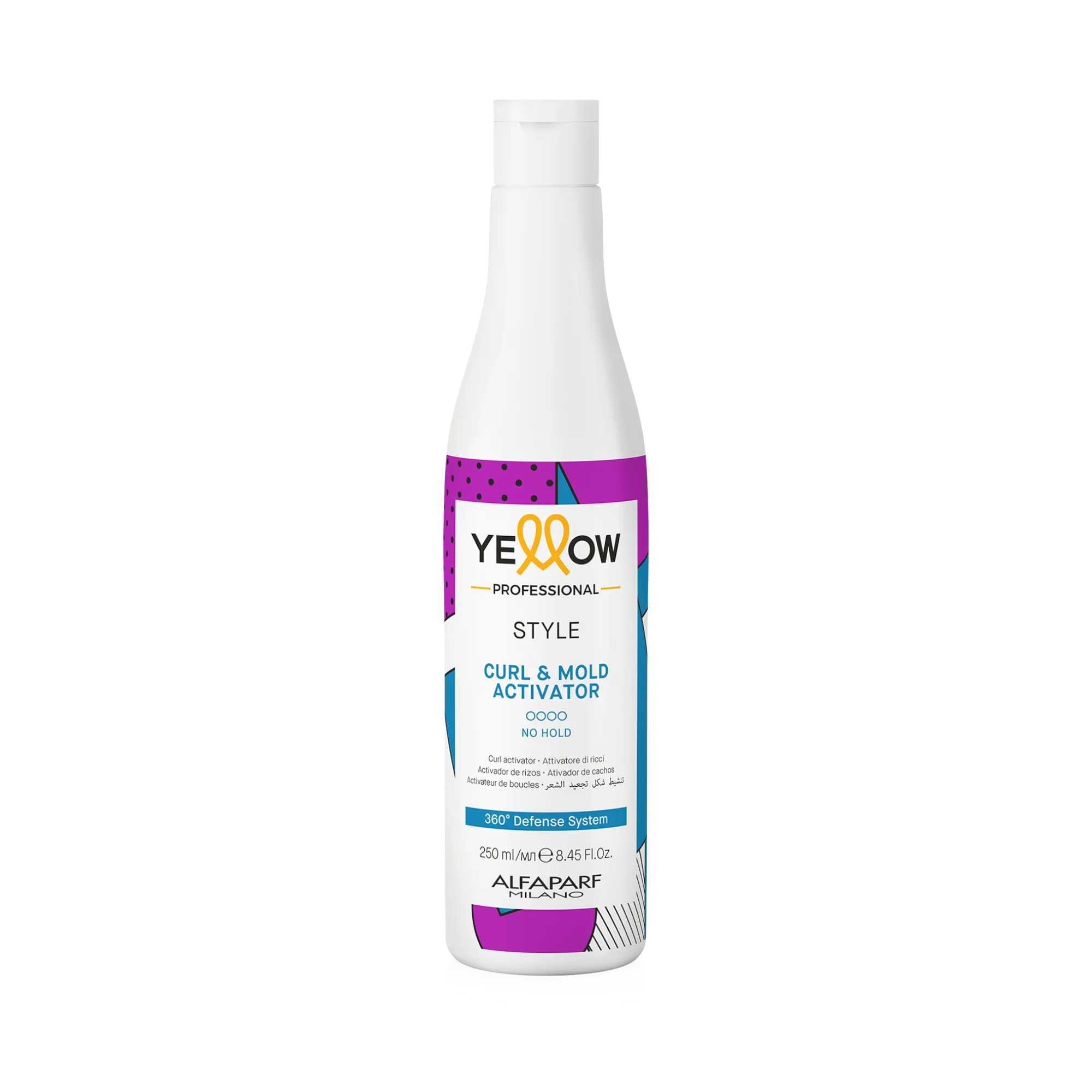 YELLOW PROFESSIONAL STYLE CURL & MOLD ACTIVATOR Aktywator skrętu 250 ml