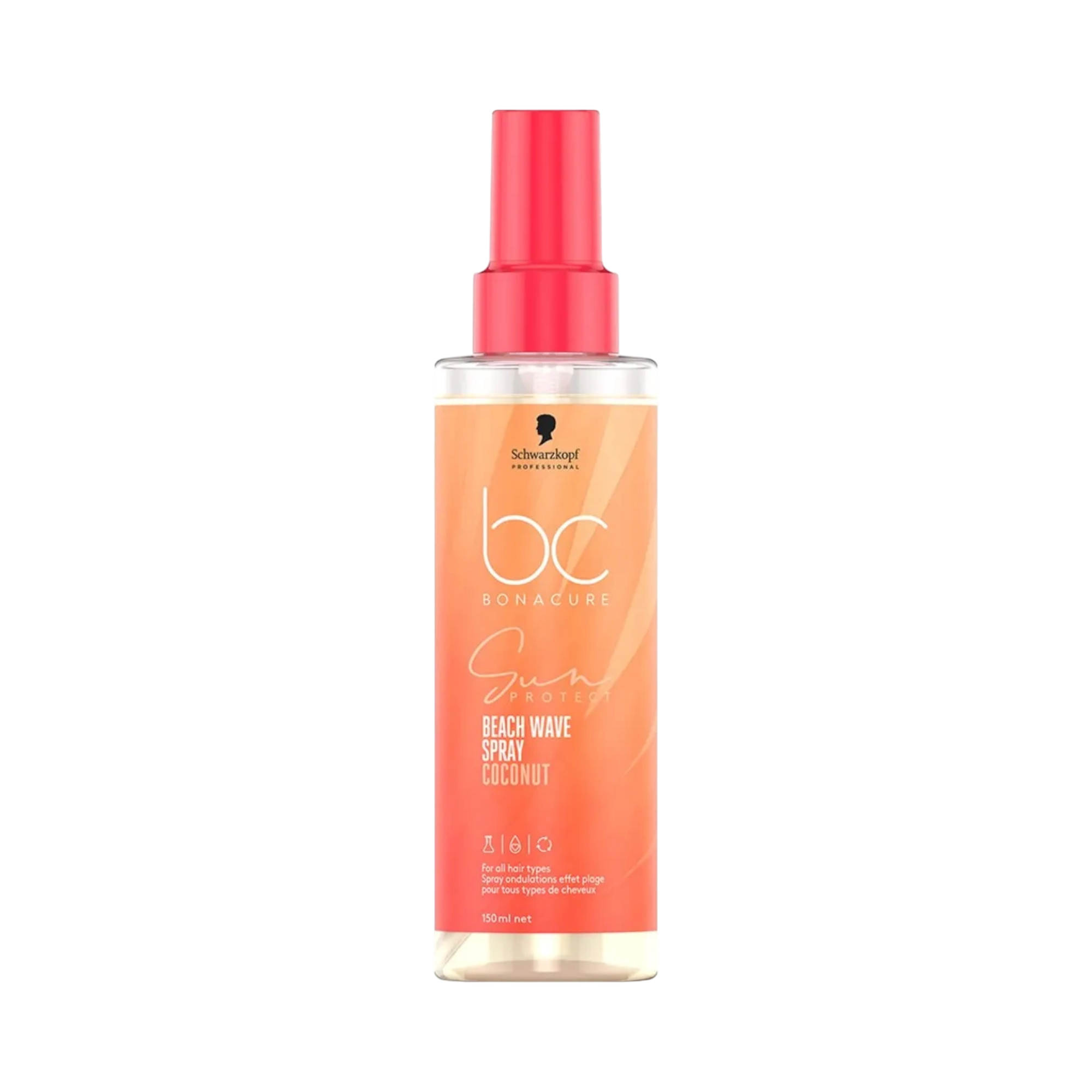 SCHWARZKOPF PROFESSIONAL BC SUN PROTECT BEACH WAVE Sprej na plážové kadeře 150 ml