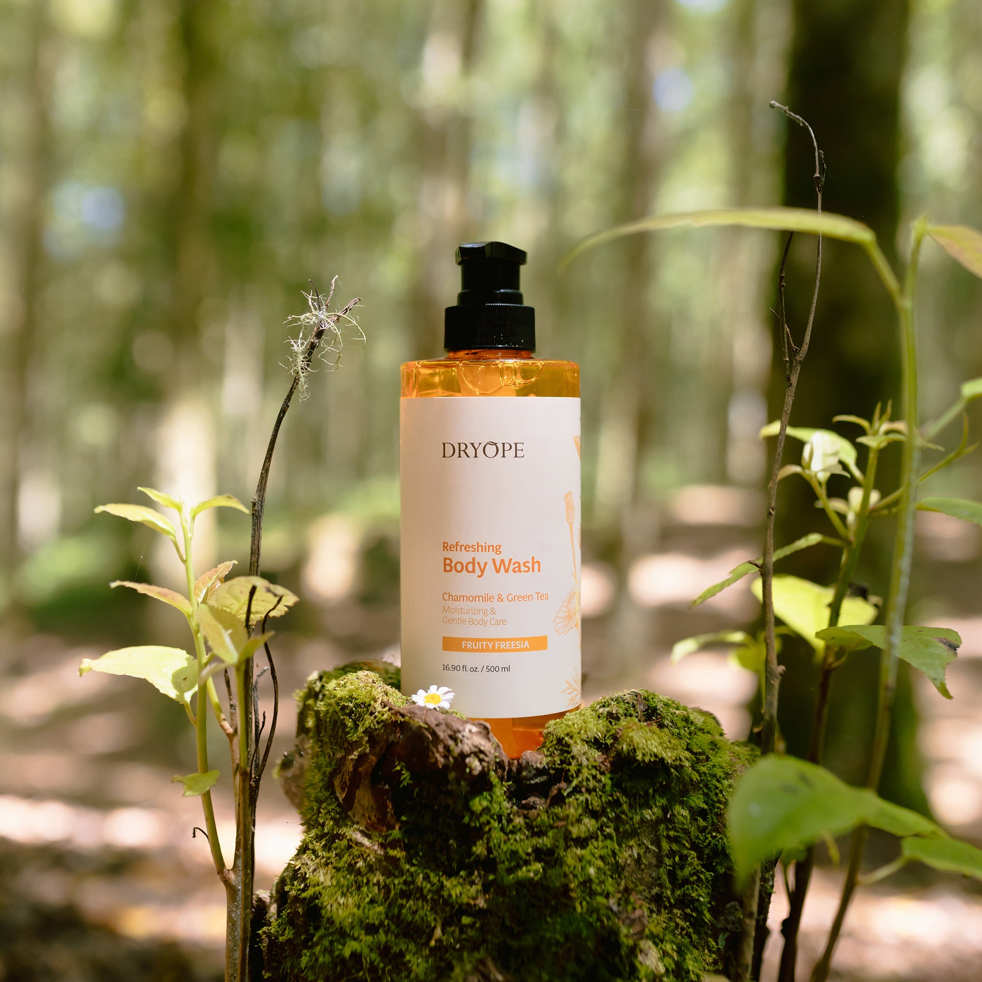 DRYOPE REFRESHING BODY WASH Gel douche rafraîchissant, parfum fruité freesia, 500 ml #3