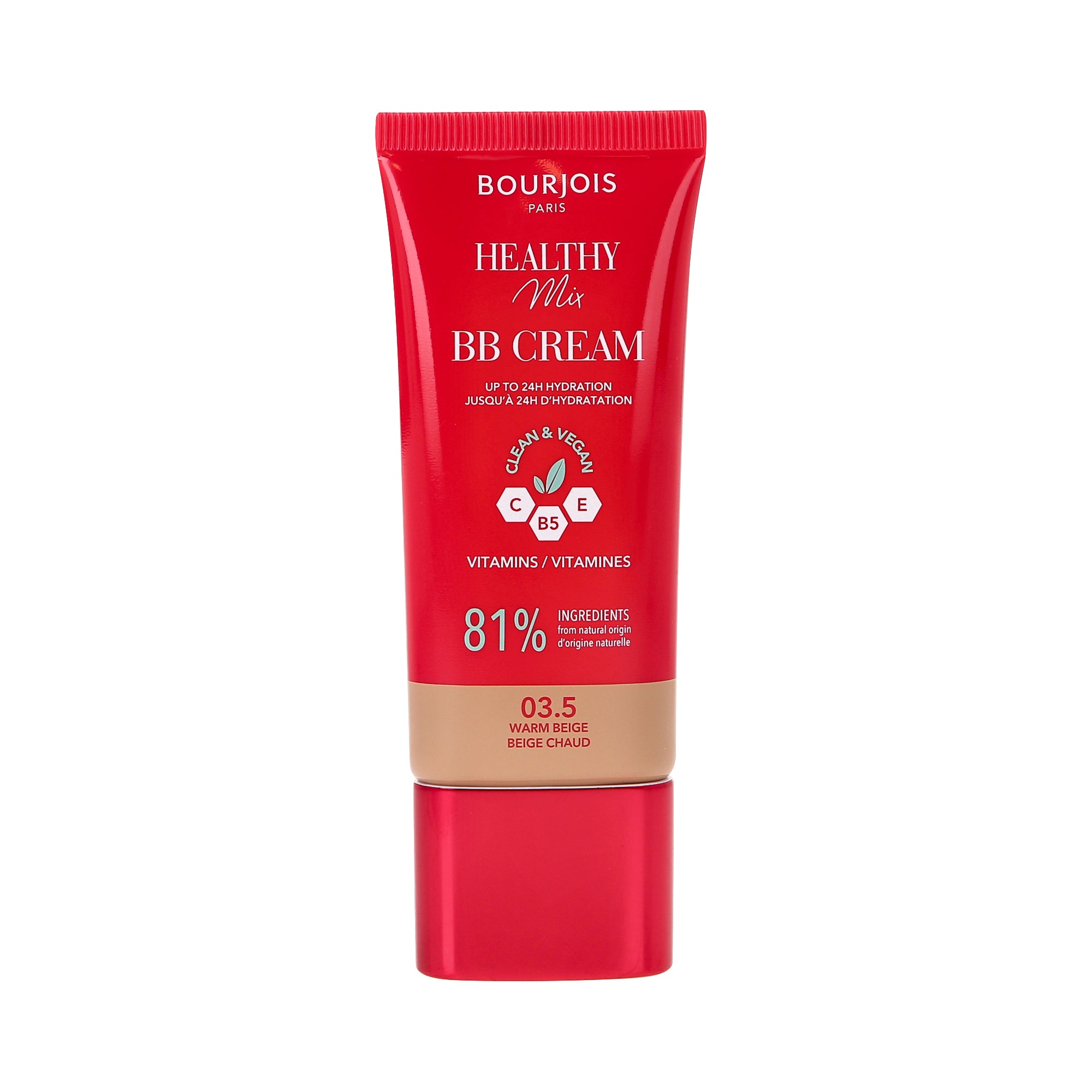 BOURJOIS HEALTHY MIX Intenzivně hydratační BB krém na obličej 03.5 Warm Beige 30 ml