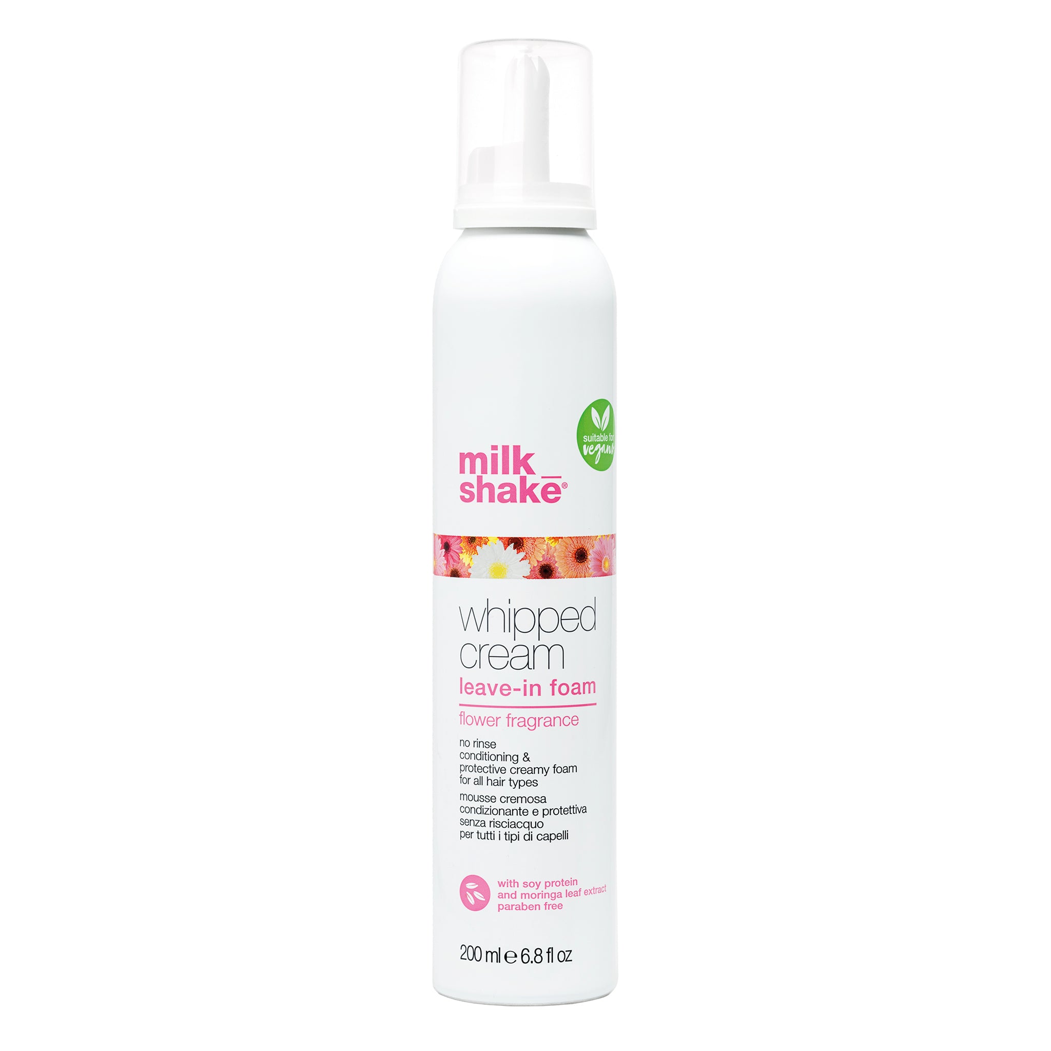 MILK SHAKE WHIPPED CREAM FLOWER Pěnový kondicionér pro všechny typy vlasů 200 ml