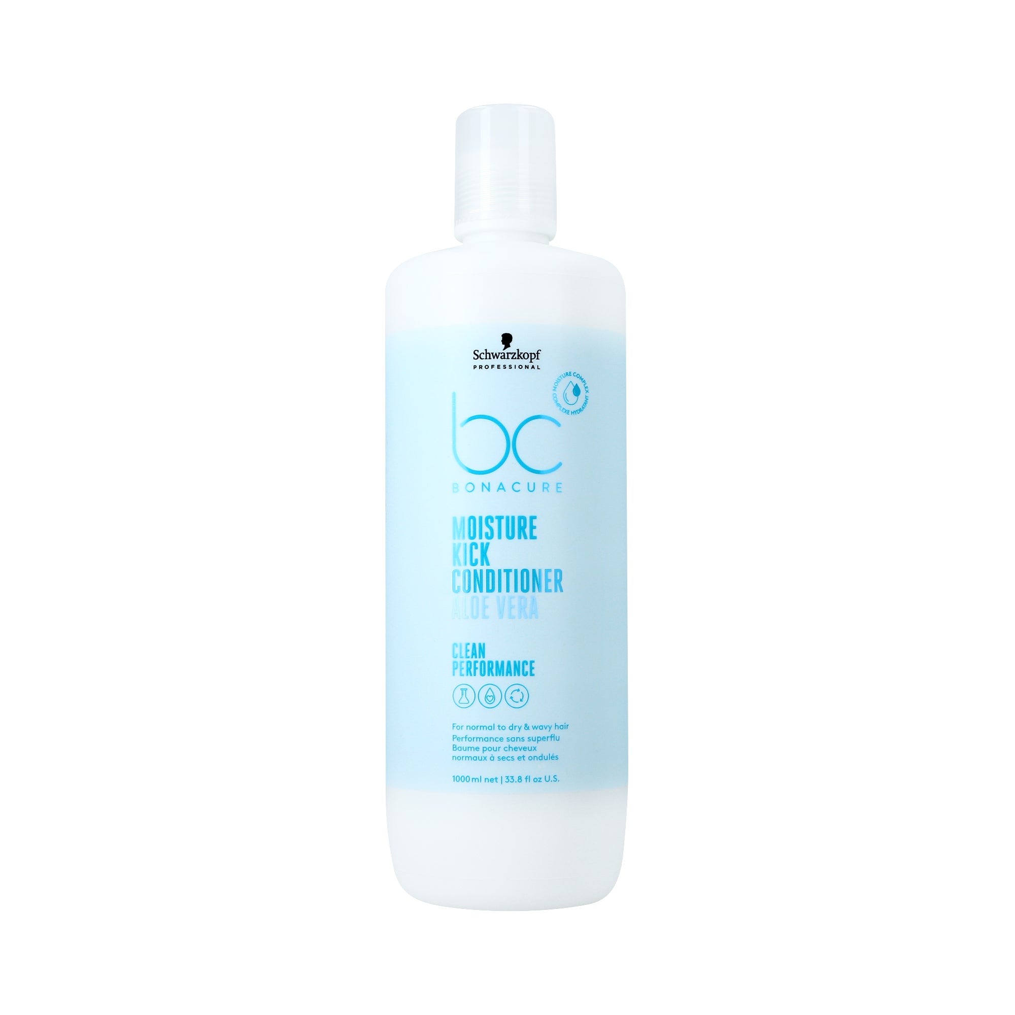 SCHWARZKOPF PROFESSIONAL BONACURE MOISTURE KICK ALOE VERA Hydratační kondicionér 1000 ml