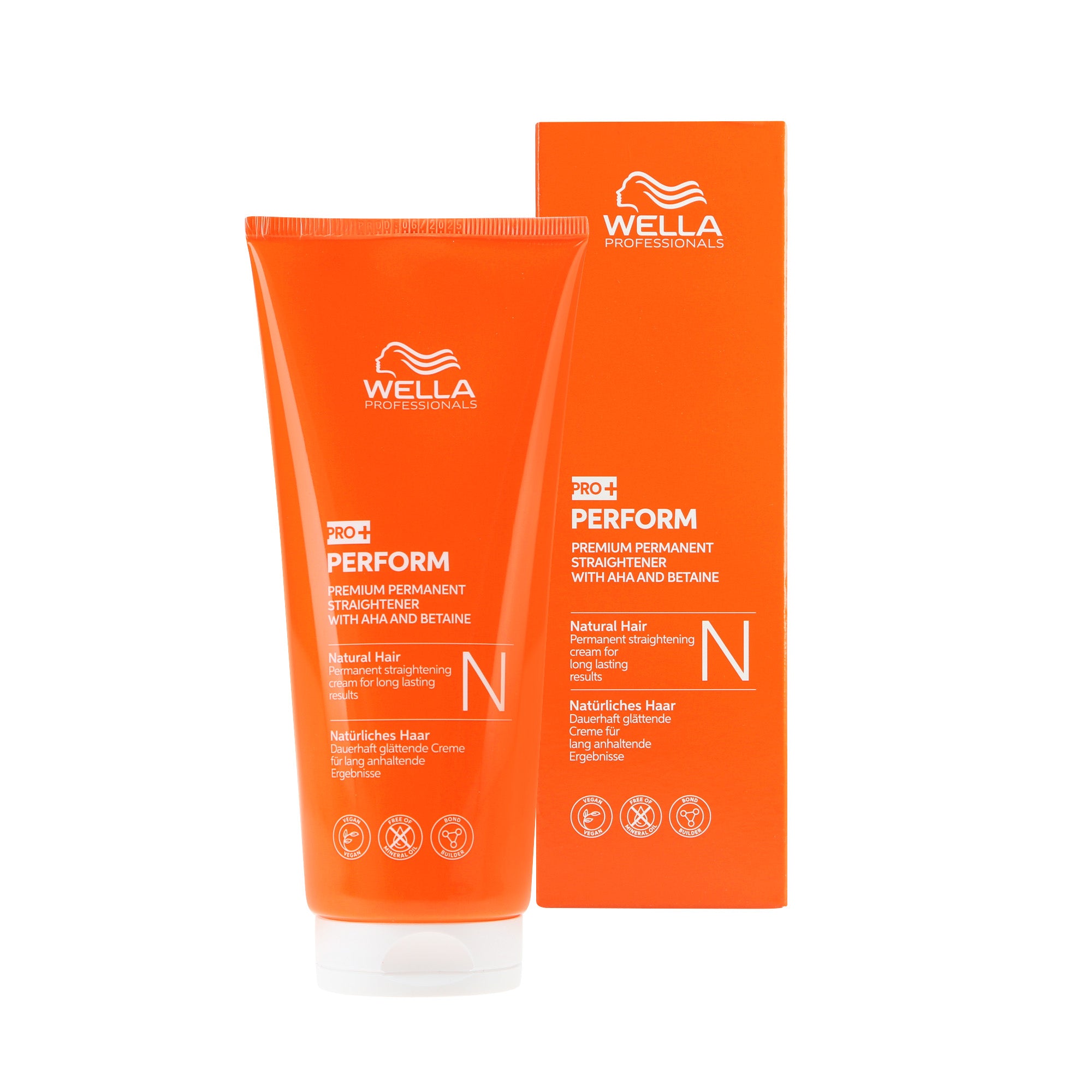 WELLA PROFESSIONALS PRO+ PERFORM N PREMIUM STRAIGHTNER Crème pour lissage permanent des cheveux naturels 200 ml