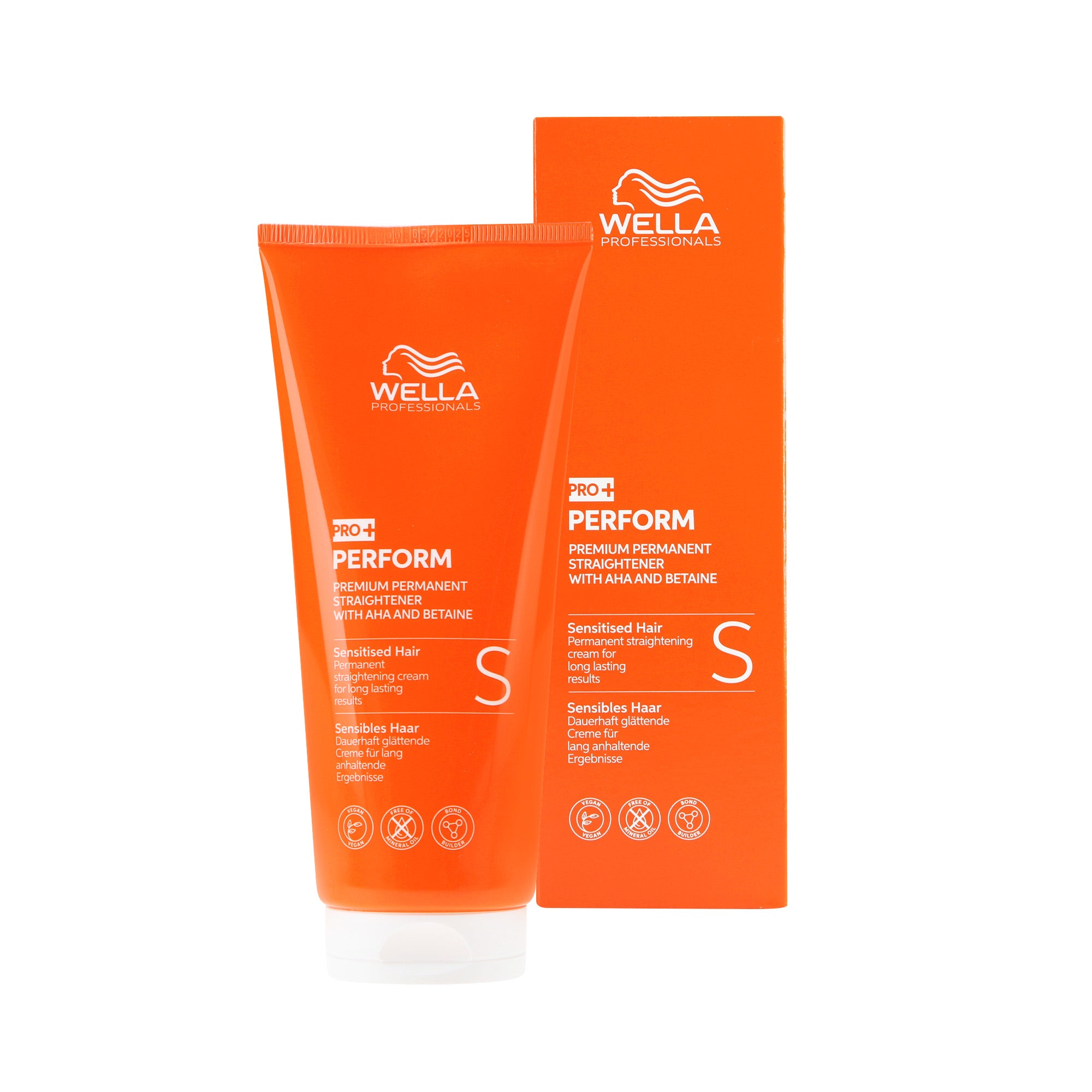 WELLA PROFESSIONALS PRO+ PERFORM S PREMIUM STRAIGHTNER Krem do trwałego prostowania włosów cienkich i wrażliwych 200 ml