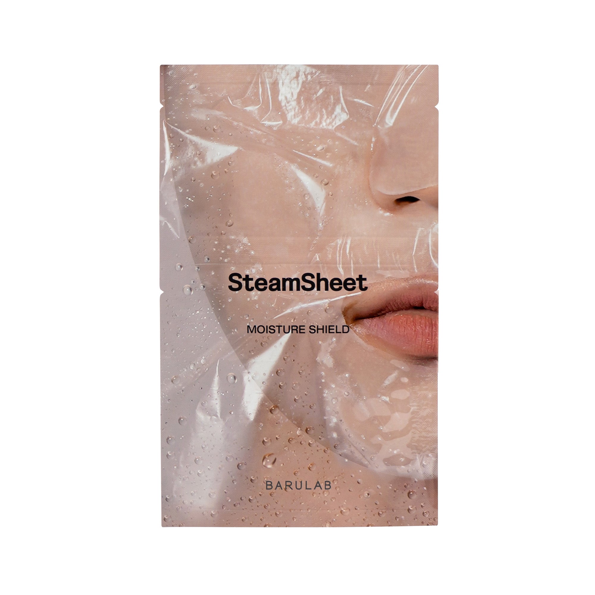 BARULAB AESTHETIC STEAMSHEET FEUCHTIGKEITS-GESICHTSMASKE Feuchtigkeitsspendende Tuchmaske 22 g
